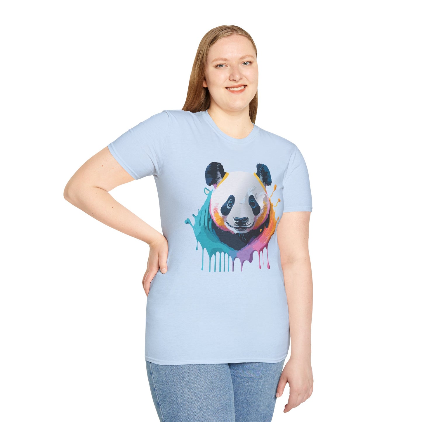 Panda Shirt, T Shirt with Panda, Animal Shirt, Tee Shirt with Animals