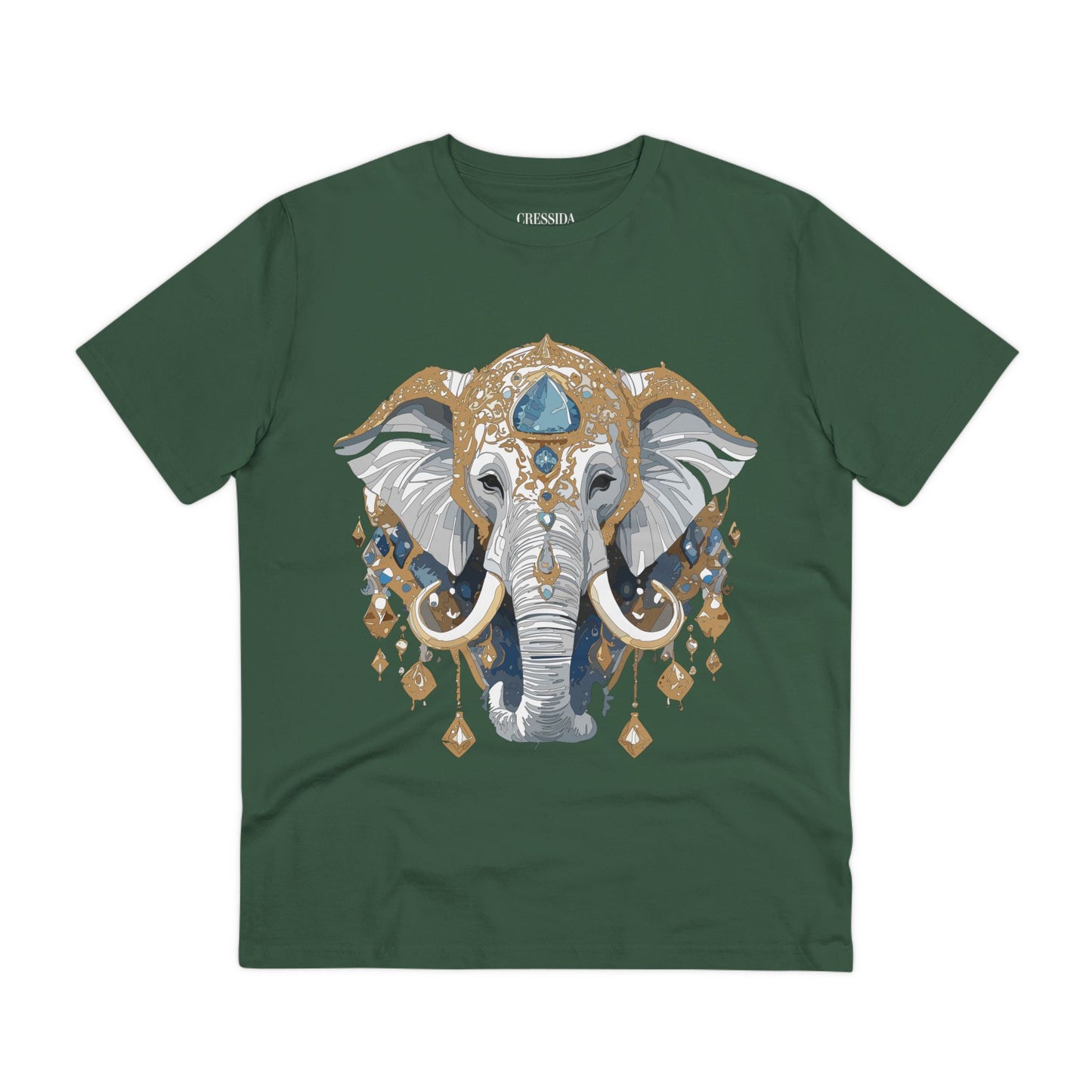 Organic T-shirt with Animals - Elephant