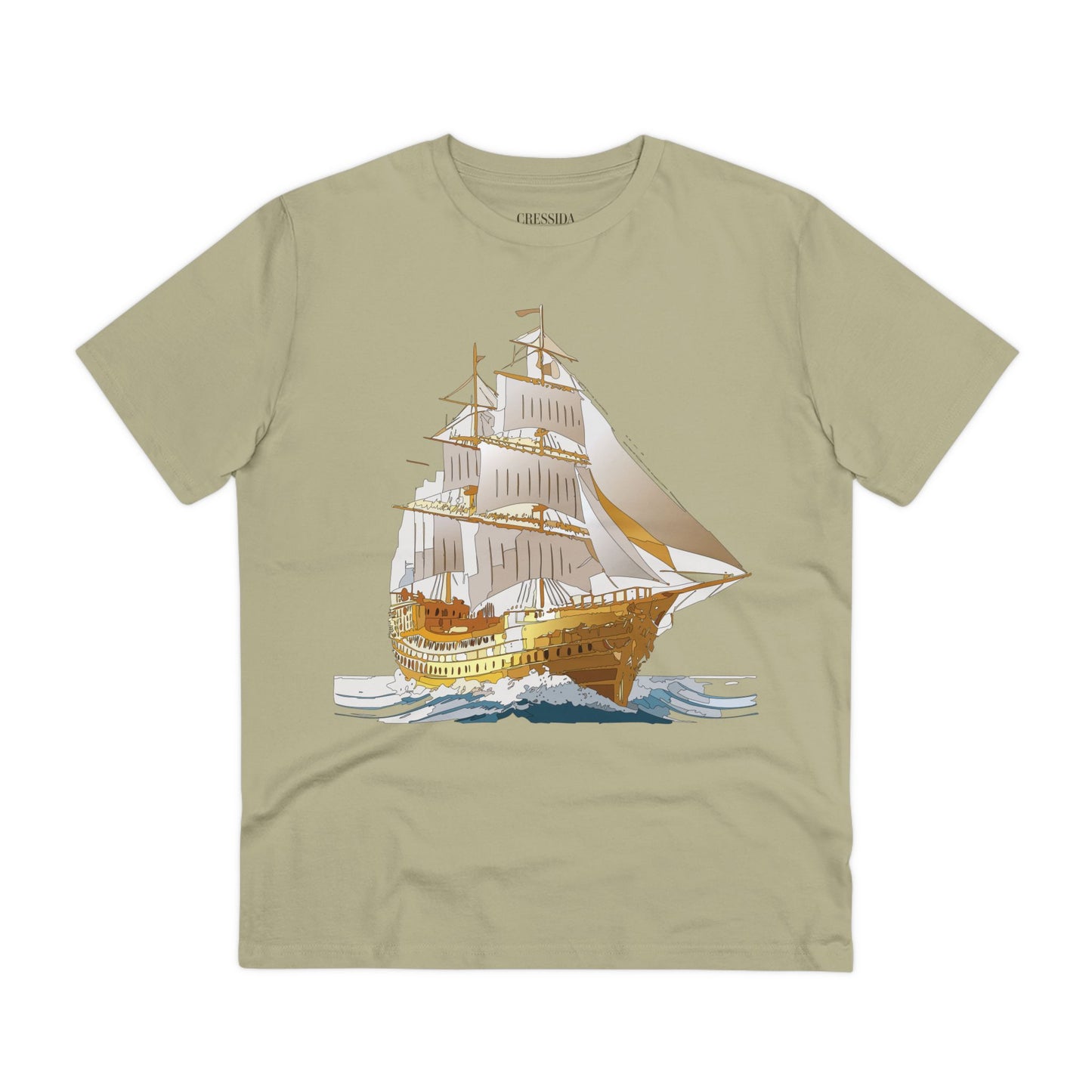 Organic T-shirt with Ship