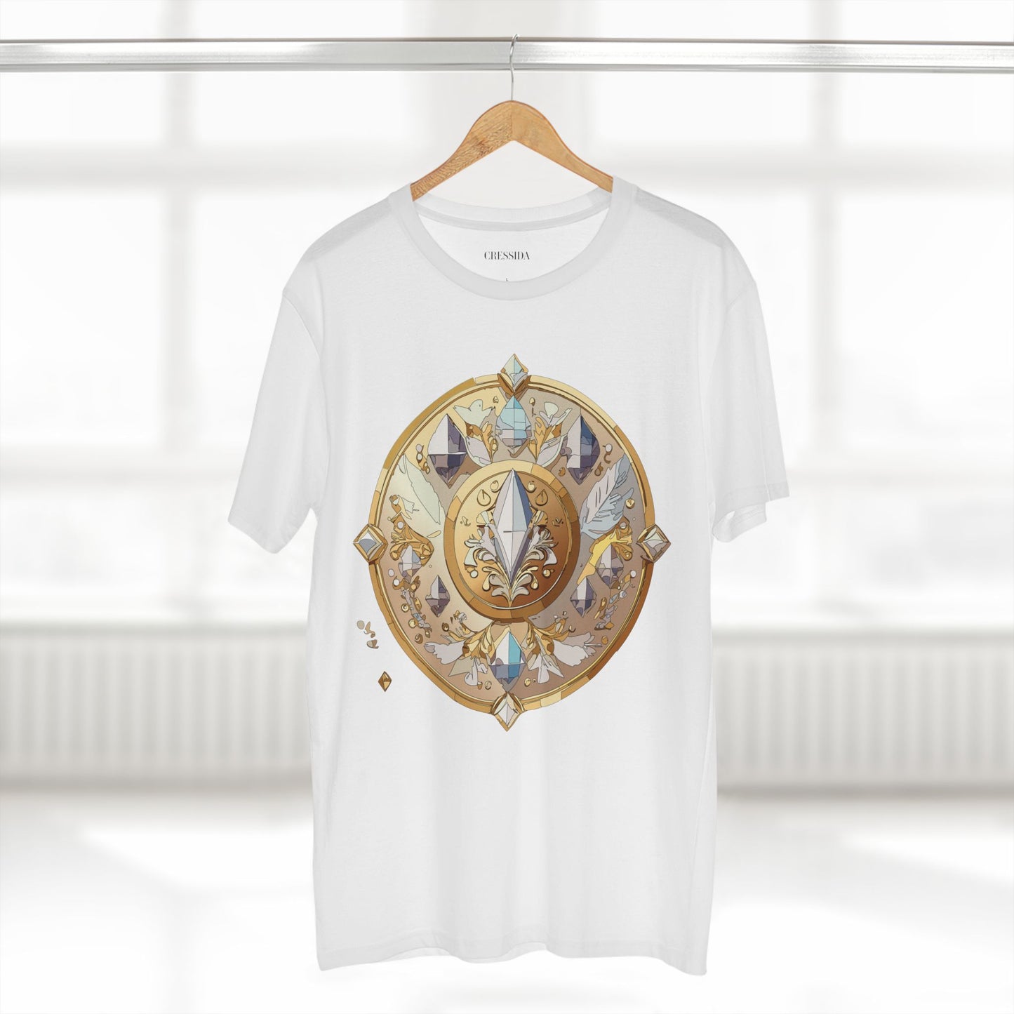 Medallion Shirt, Shirt with Medallion, Tee Shirt with Medal