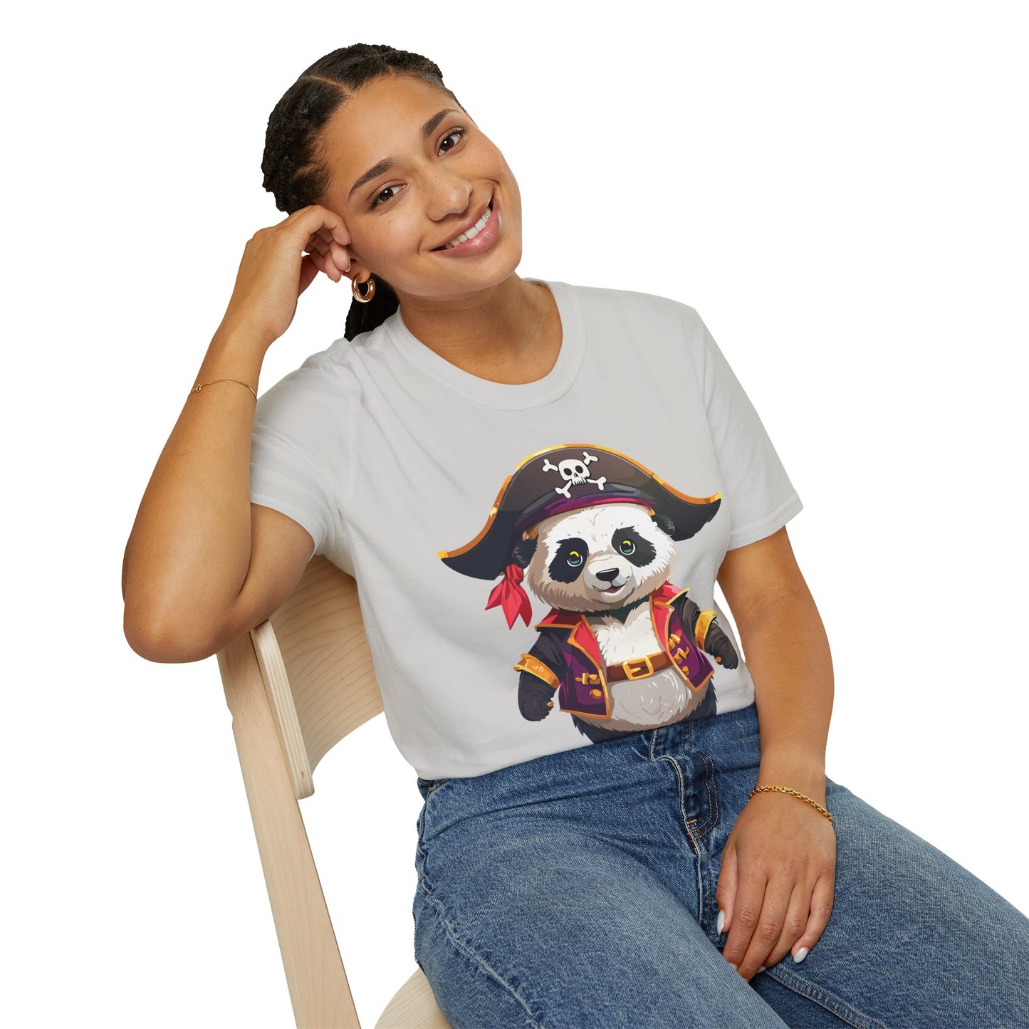 Panda Shirt, T Shirt with Panda, Animal Shirt, Tee Shirt with Animals