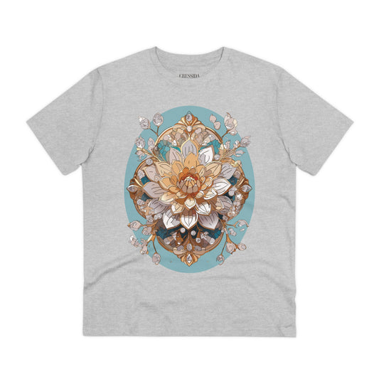 Organic T-shirt with Flower