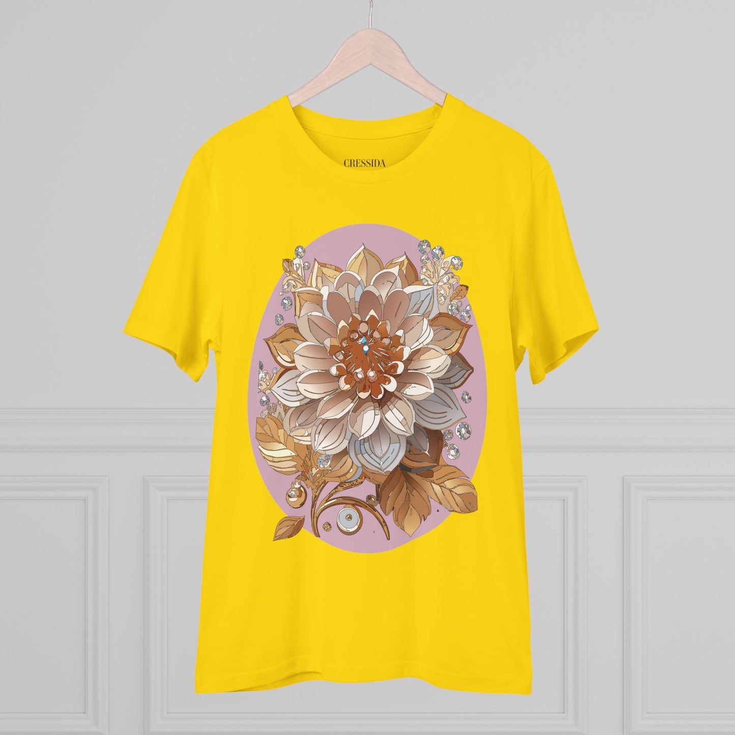 Organic T-shirt with Flower