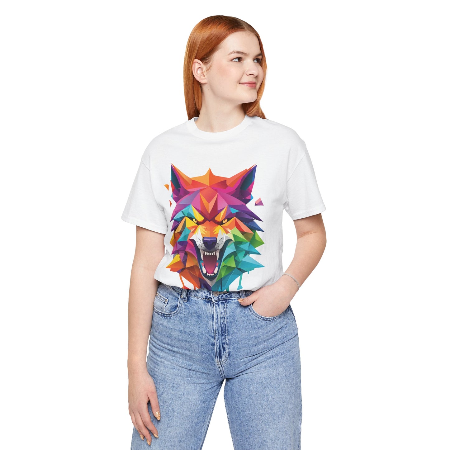 Unisex Animal Shirt, Tee Shirt with Animals, Art Design Tee Shirt, Wild Animals Shirt