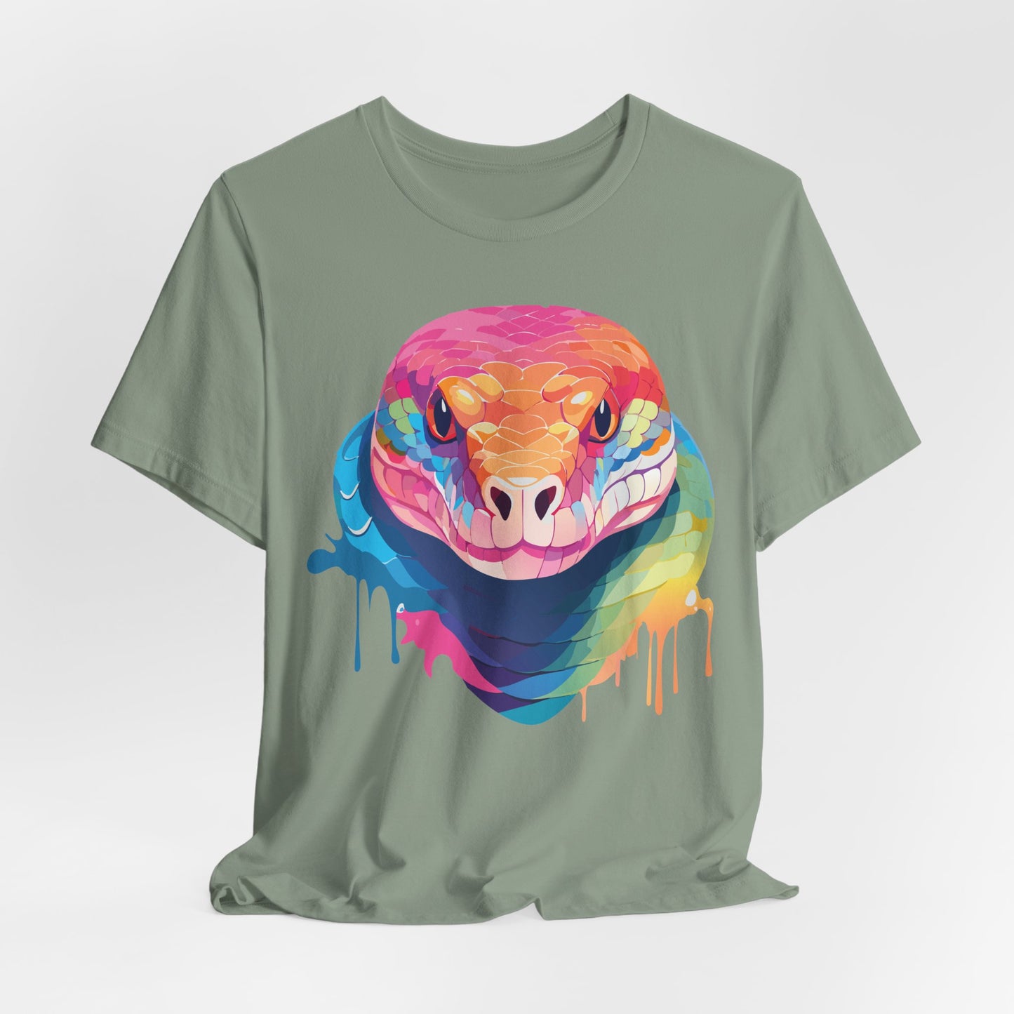 Unisex Animal Shirt, Tee Shirt with Animals, Art Design Tee Shirt, Wild Animals Shirt