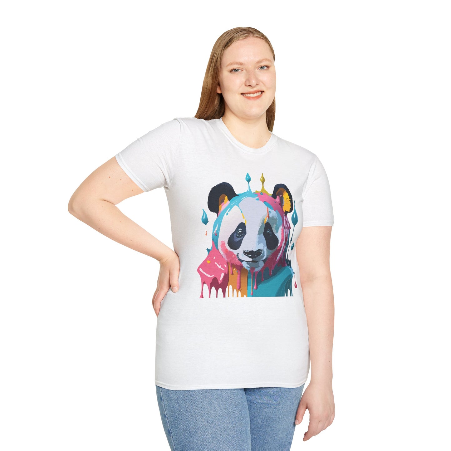 Panda Shirt, T Shirt with Panda, Animal Shirt, Tee Shirt with Animals