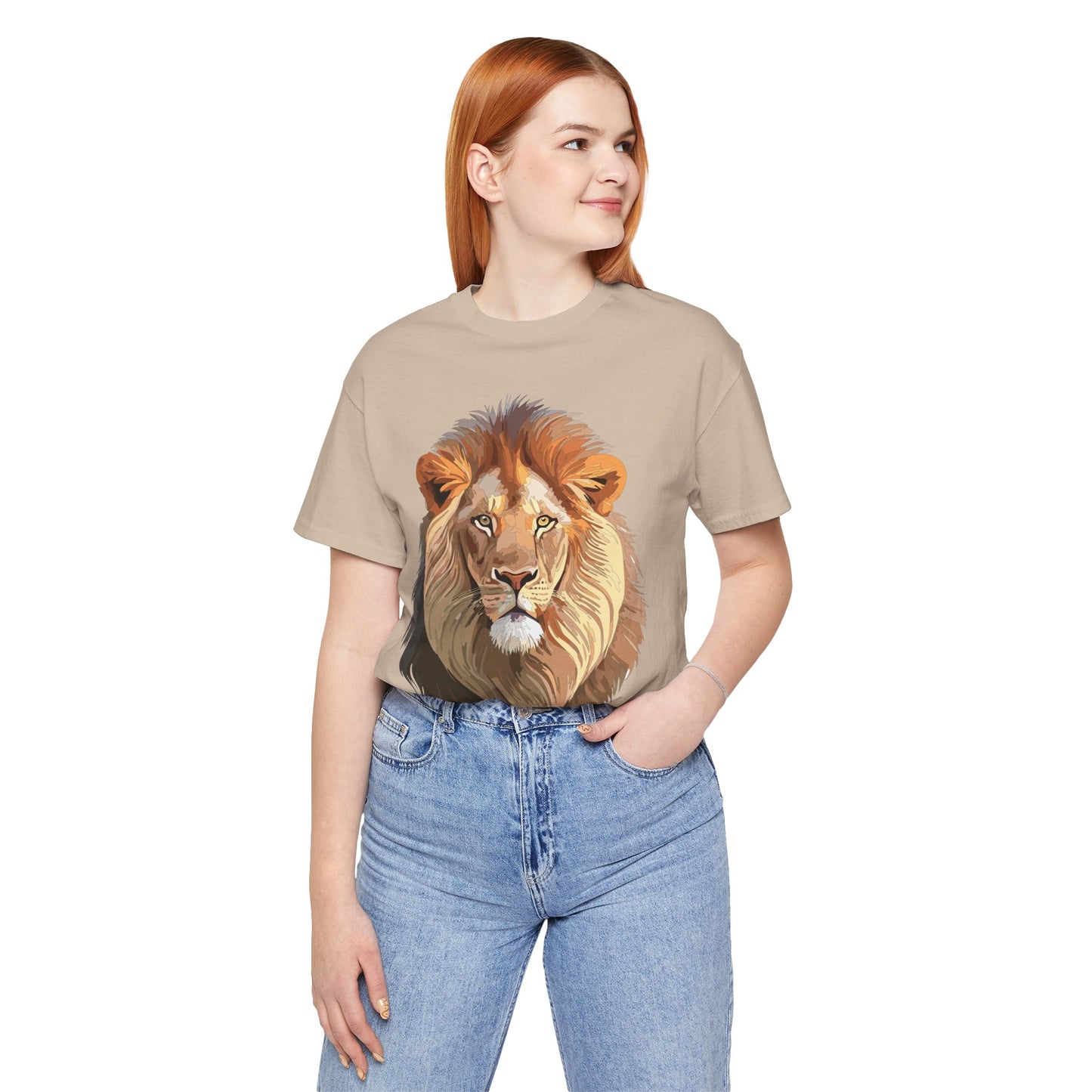 Unisex Animal Shirt, Tee Shirt with Animals, Art Design Tee Shirt, Wild Animals Shirt