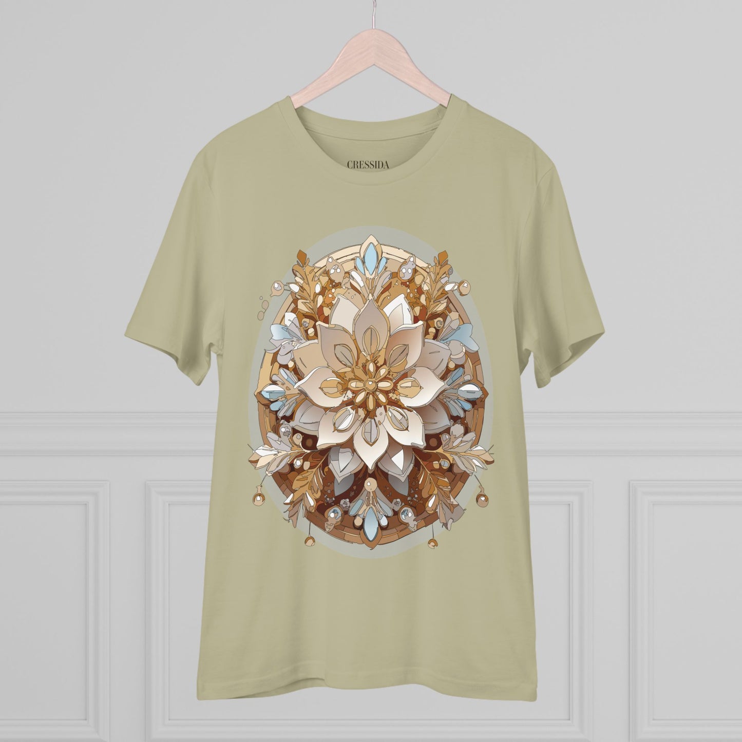 Organic T-shirt with Flower