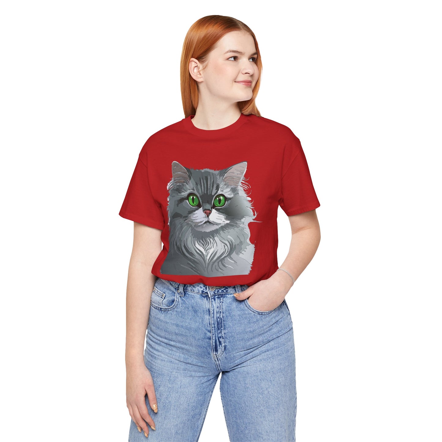Unisex Animal Shirt, Tee Shirt with Animals, Art Design Tee Shirt, Wild Animals Shirt