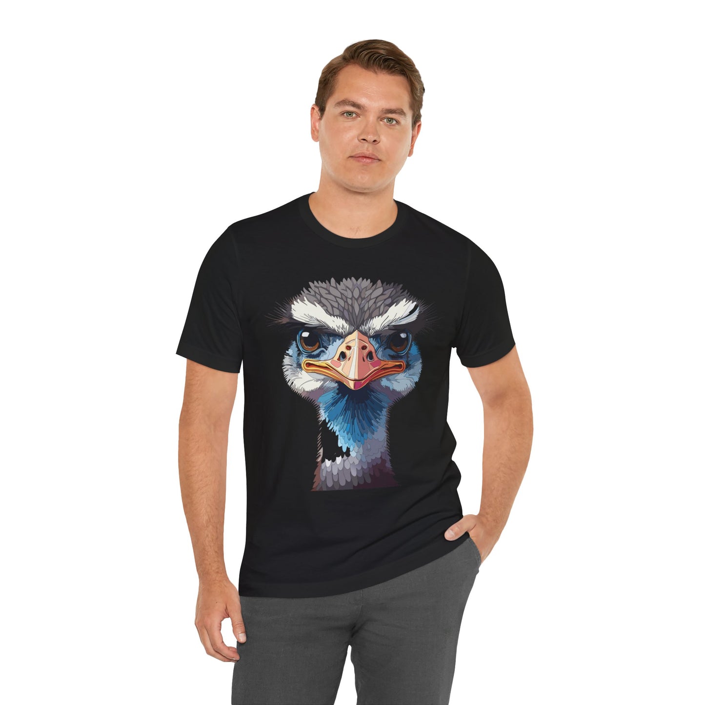 Unisex Animal Shirt, Tee Shirt with Animals, Art Design Tee Shirt, Wild Animals Shirt