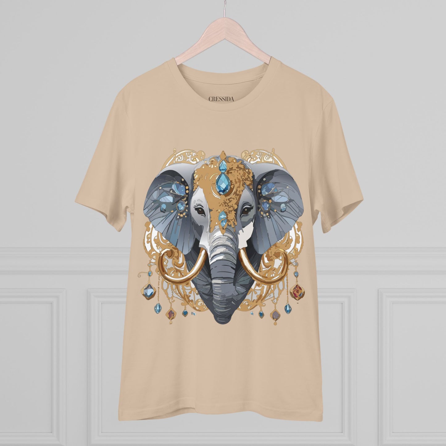 Organic T-shirt with Animals - Elephant