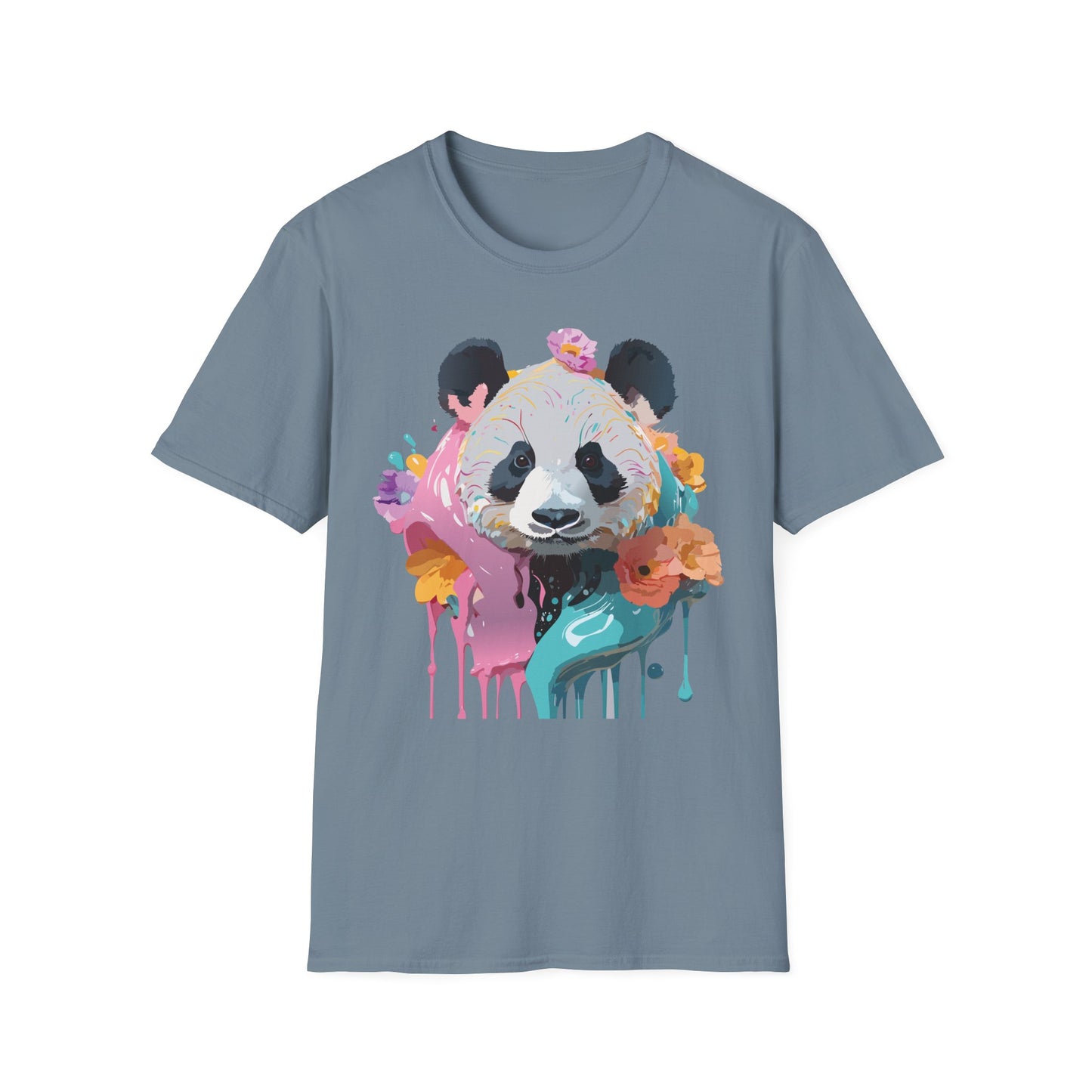 Panda Shirt, T Shirt with Panda, Animal Shirt, Tee Shirt with Animals