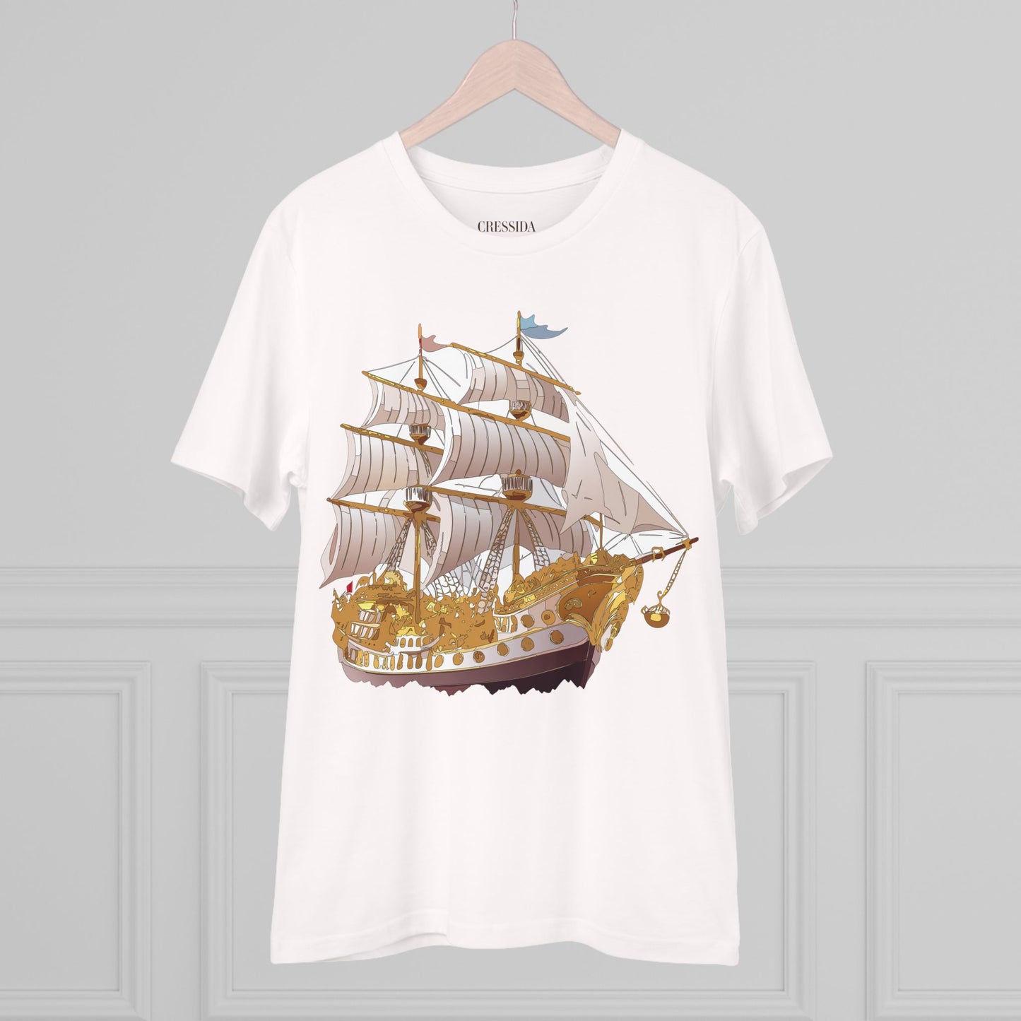 Organic T-shirt with Ship