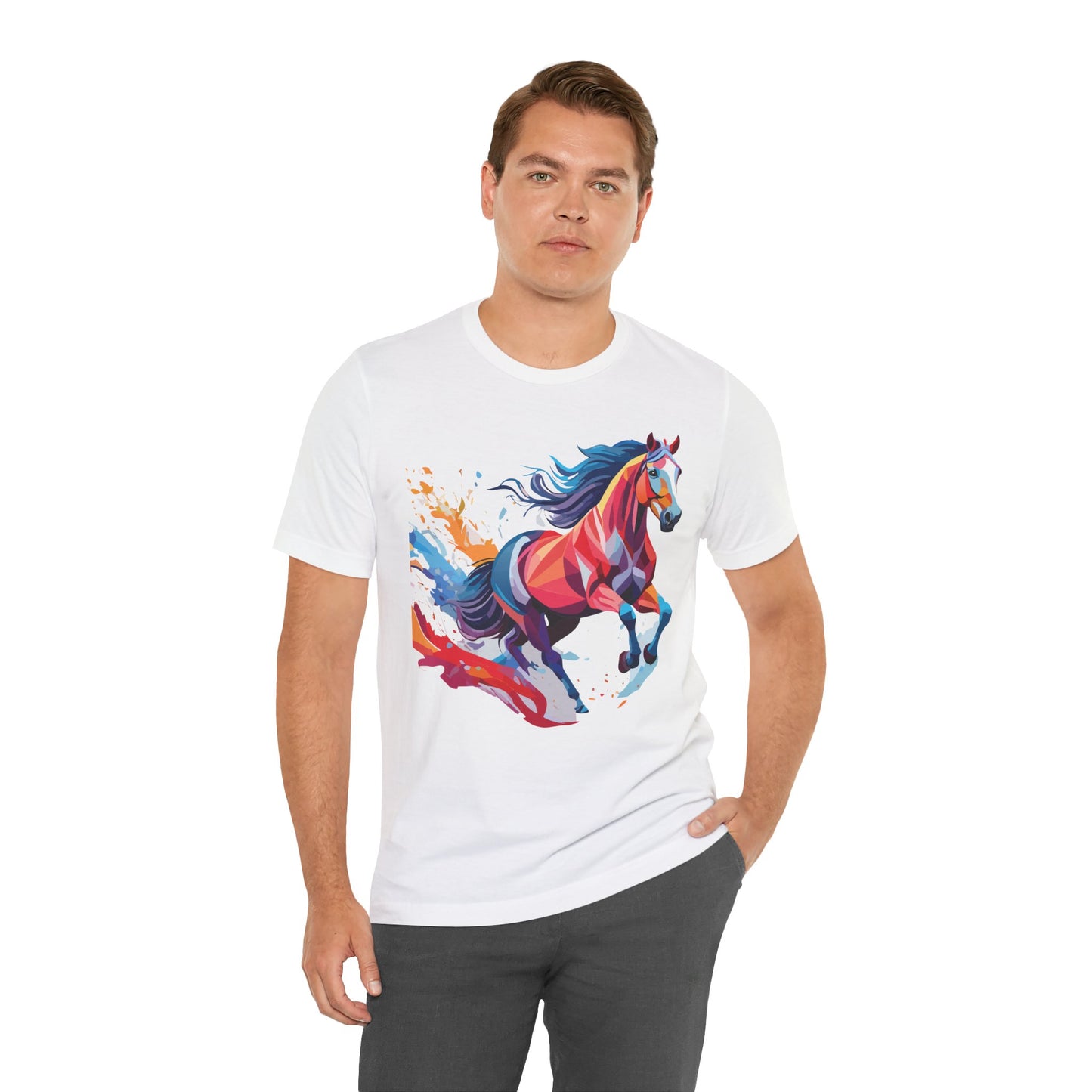 Unisex Animal Shirt, Tee Shirt with Animals, Art Design Tee Shirt, Wild Animals Shirt