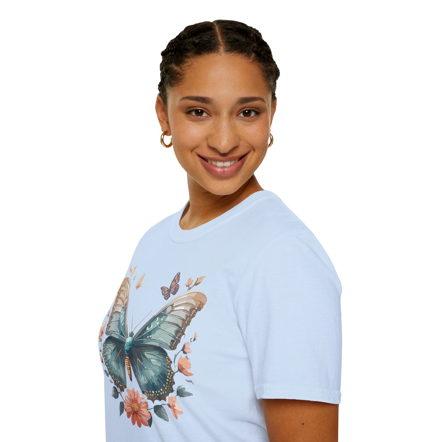 Butterfly Shirt, T Shirt with Butterfly, Monarch Shirt