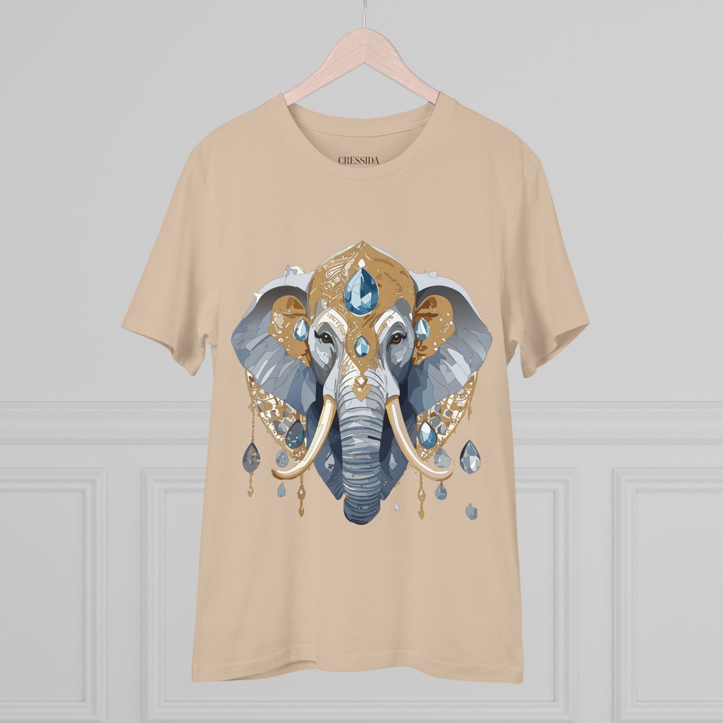 Organic T-shirt with Animals - Elephant