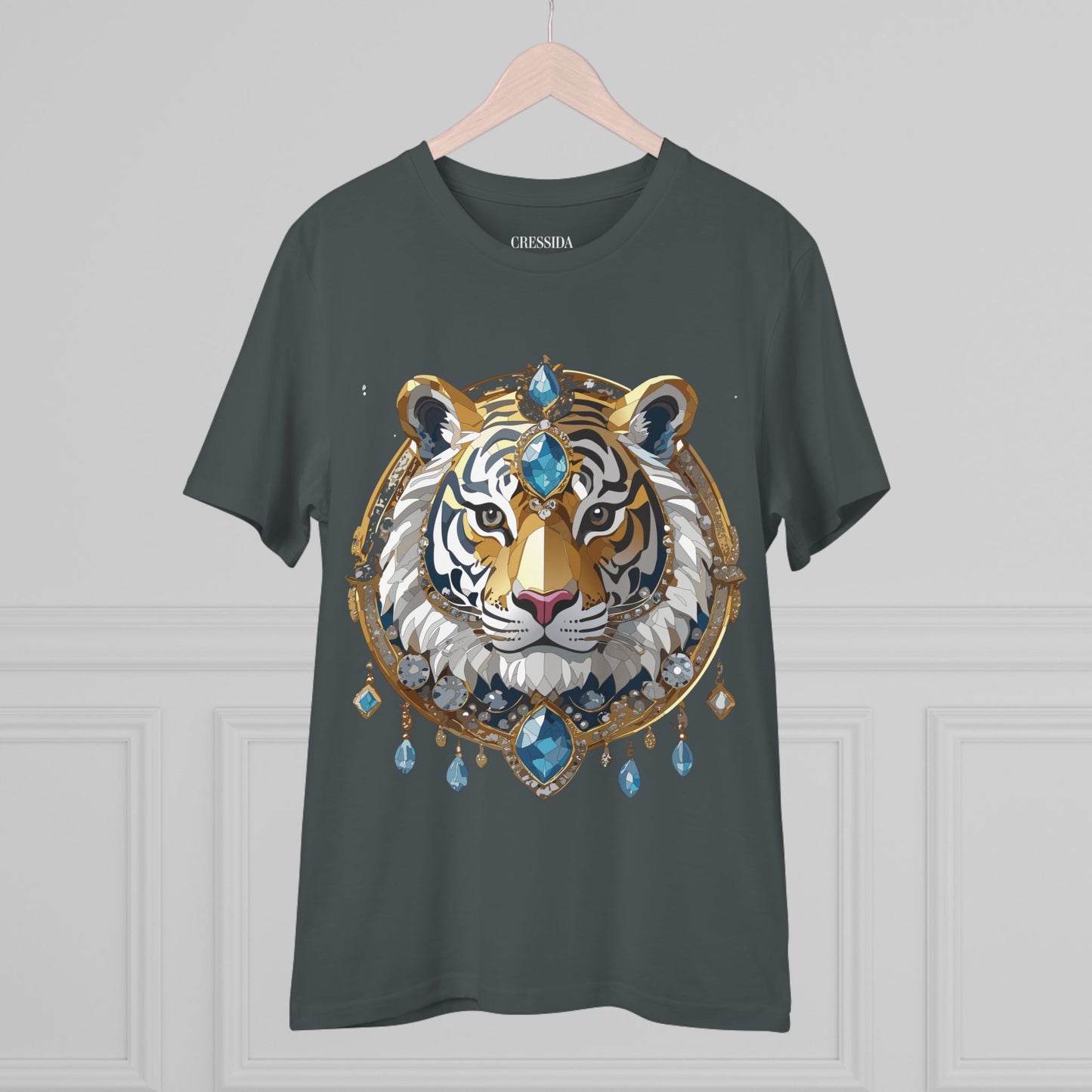 Organic T-shirt with Animals - Tiger