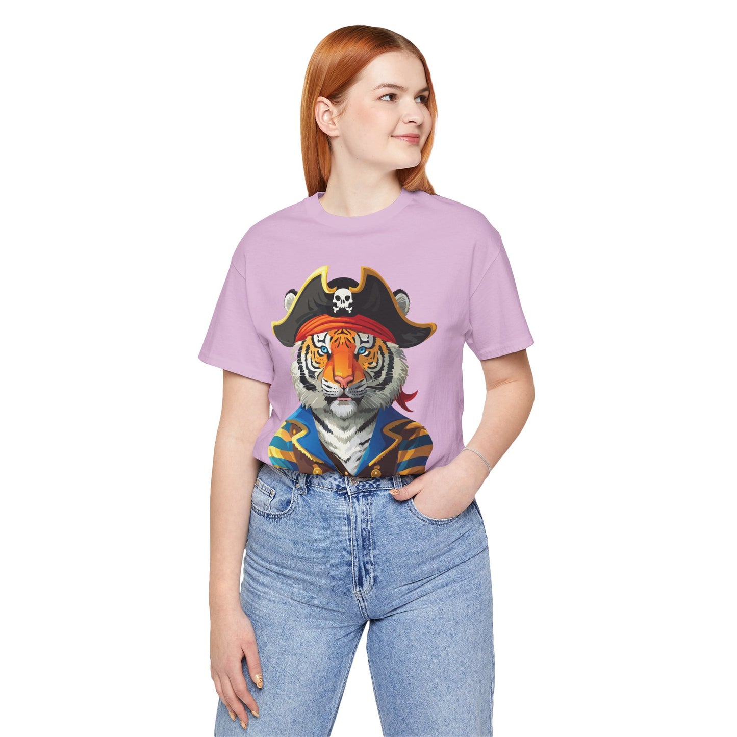 Unisex Animal Shirt, Tee Shirt with Animals, Art Design Tee Shirt, Wild Animals Shirt