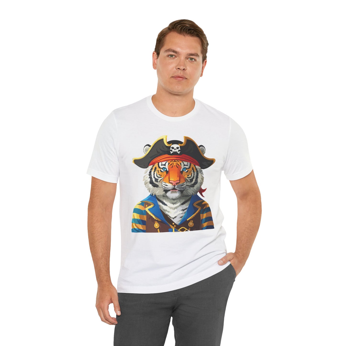 Unisex Animal Shirt, Tee Shirt with Animals, Art Design Tee Shirt, Wild Animals Shirt