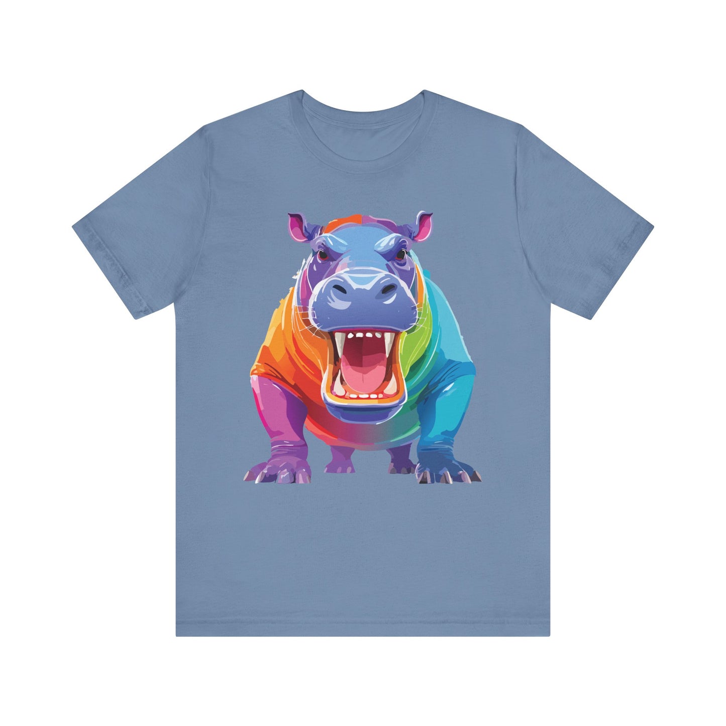 Unisex Animal Shirt, Tee Shirt with Animals, Art Design Tee Shirt, Wild Animals Shirt