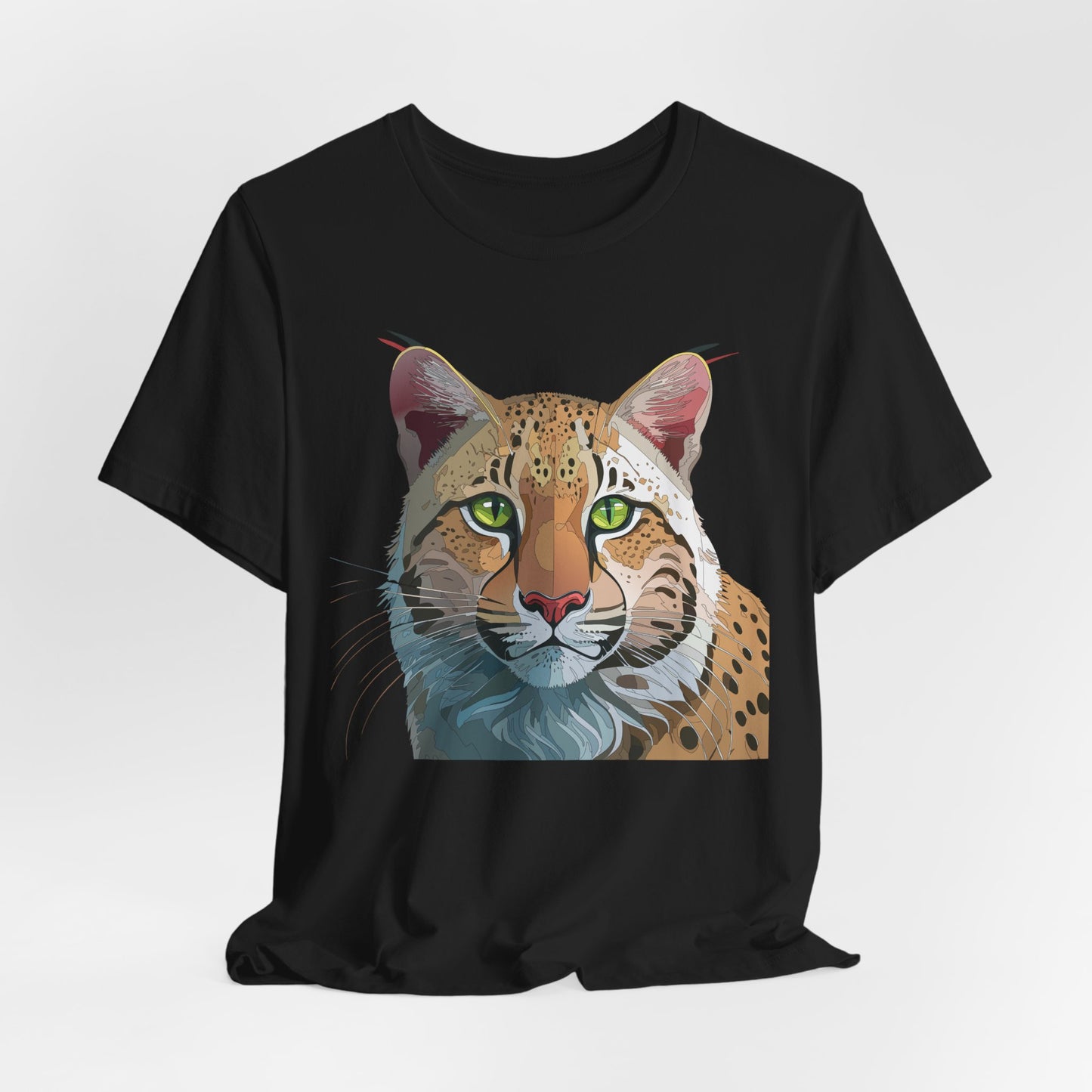 Unisex Animal Shirt, Tee Shirt with Animals, Art Design Tee Shirt, Wild Animals Shirt