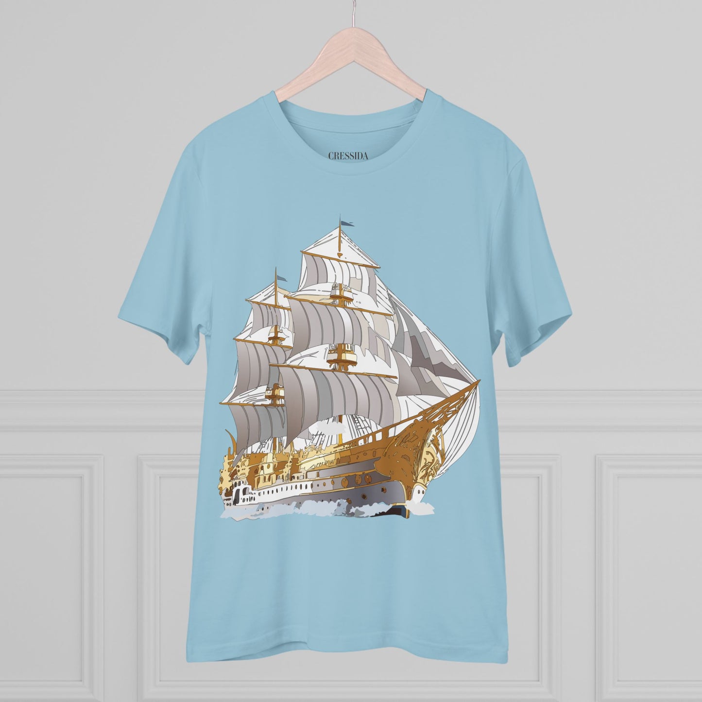 Organic T-shirt with Ship