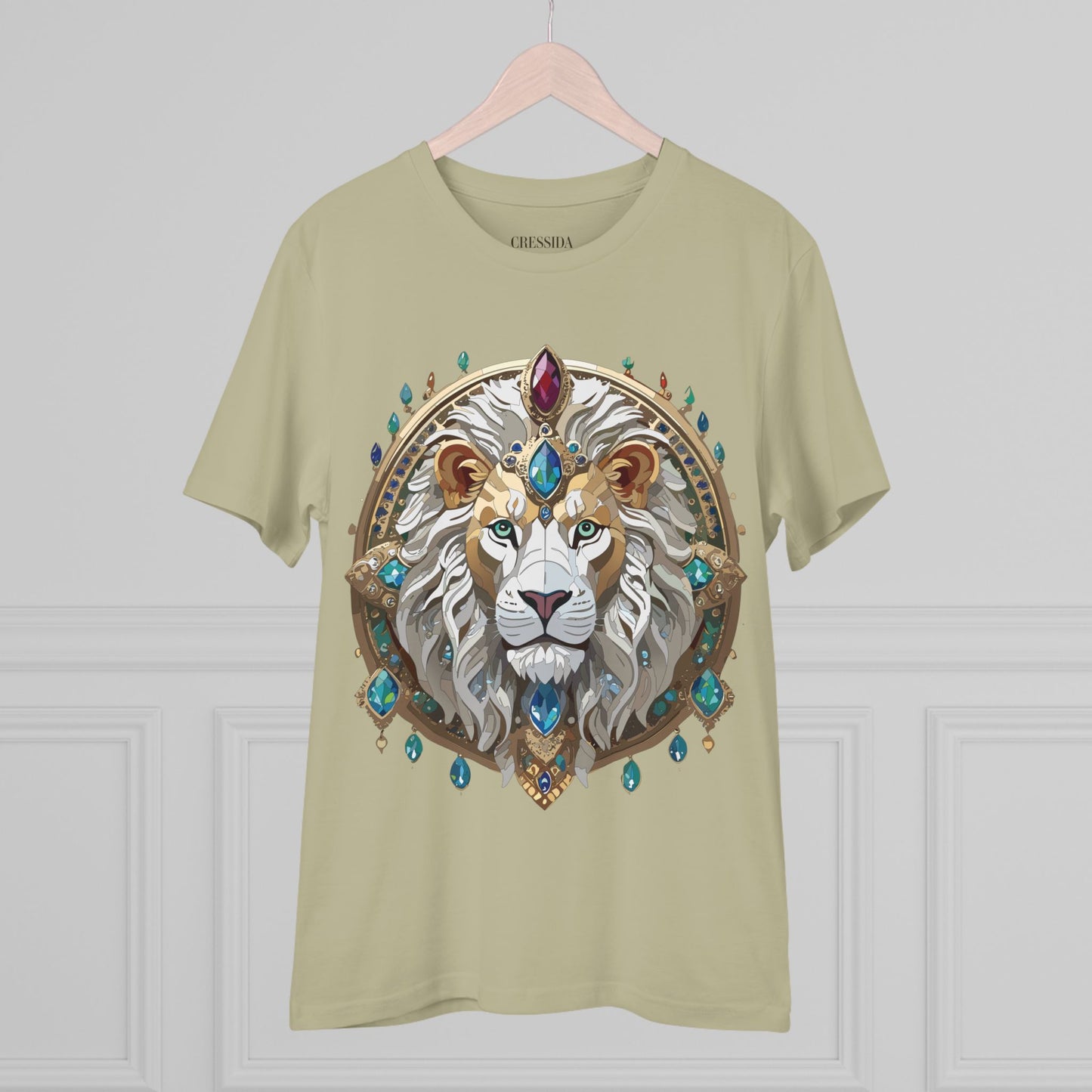 Organic T-shirt with Animals - Lion