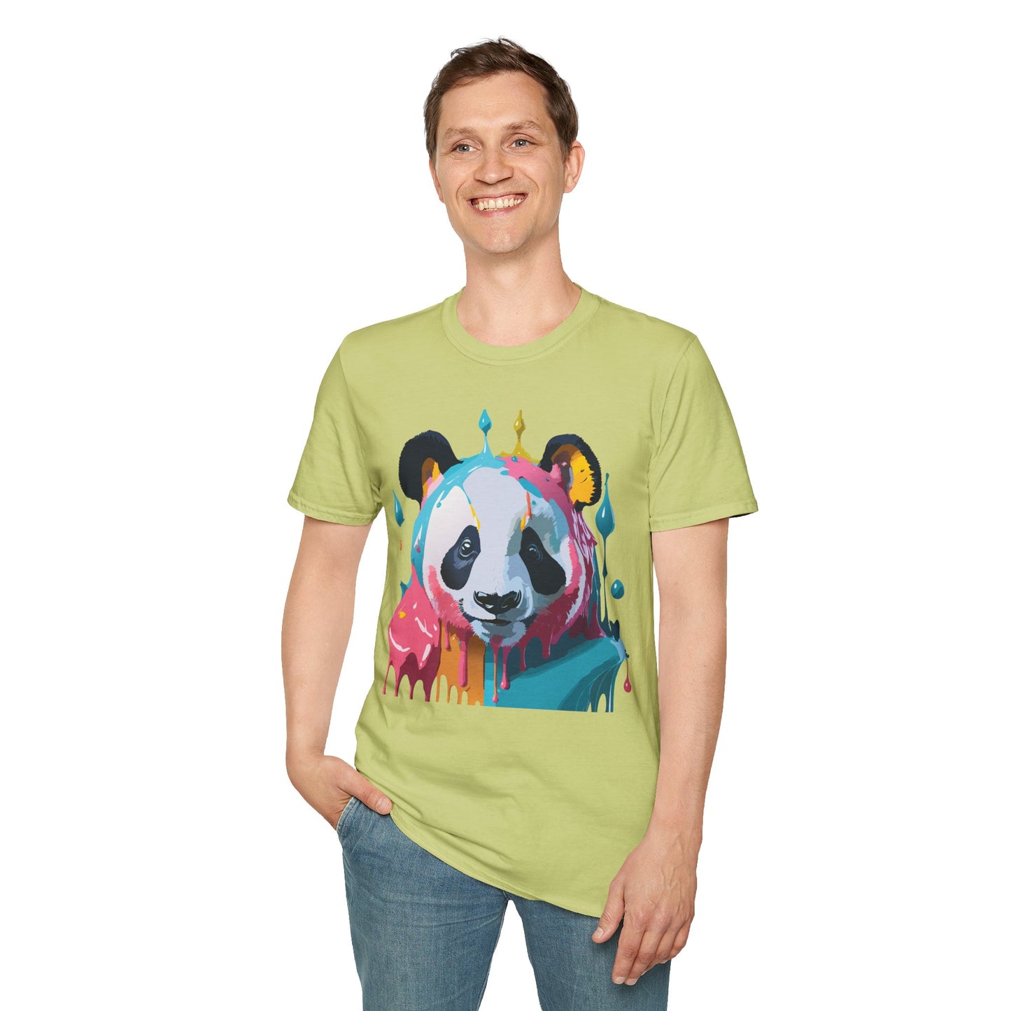 Panda Shirt, T Shirt with Panda, Animal Shirt, Tee Shirt with Animals