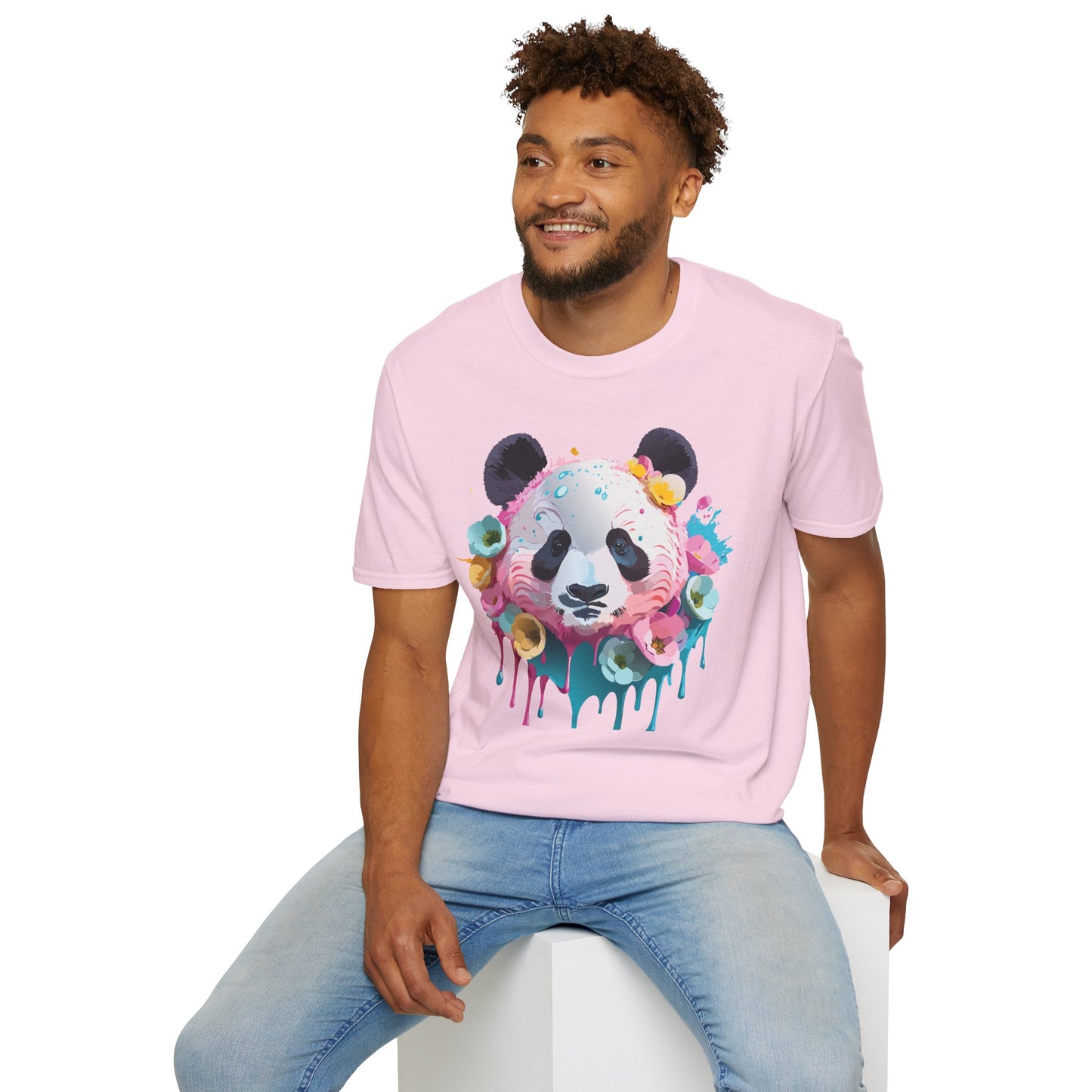 Panda Shirt, T Shirt with Panda, Animal Shirt, Tee Shirt with Animals