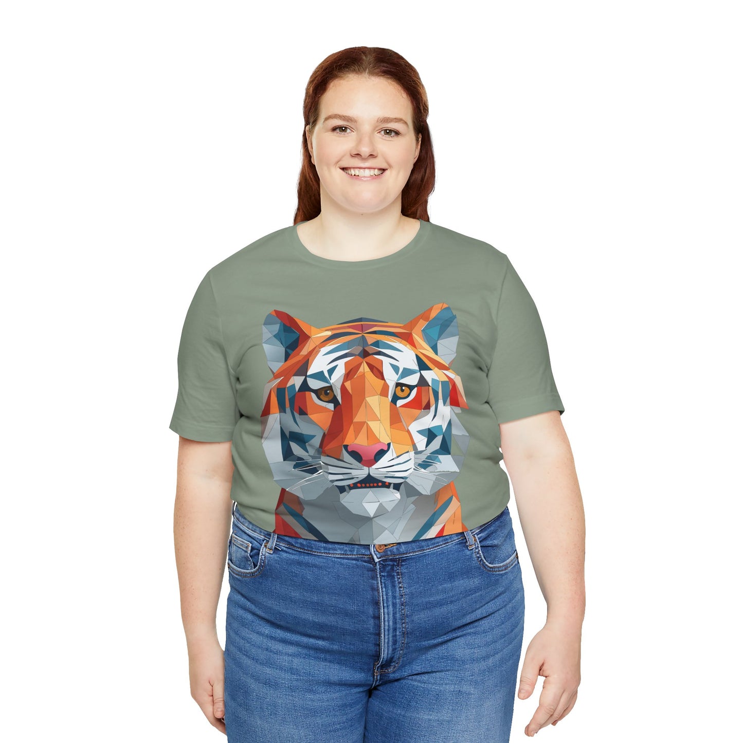 Unisex Animal Shirt, Tee Shirt with Animals, Art Design Tee Shirt, Wild Animals Shirt