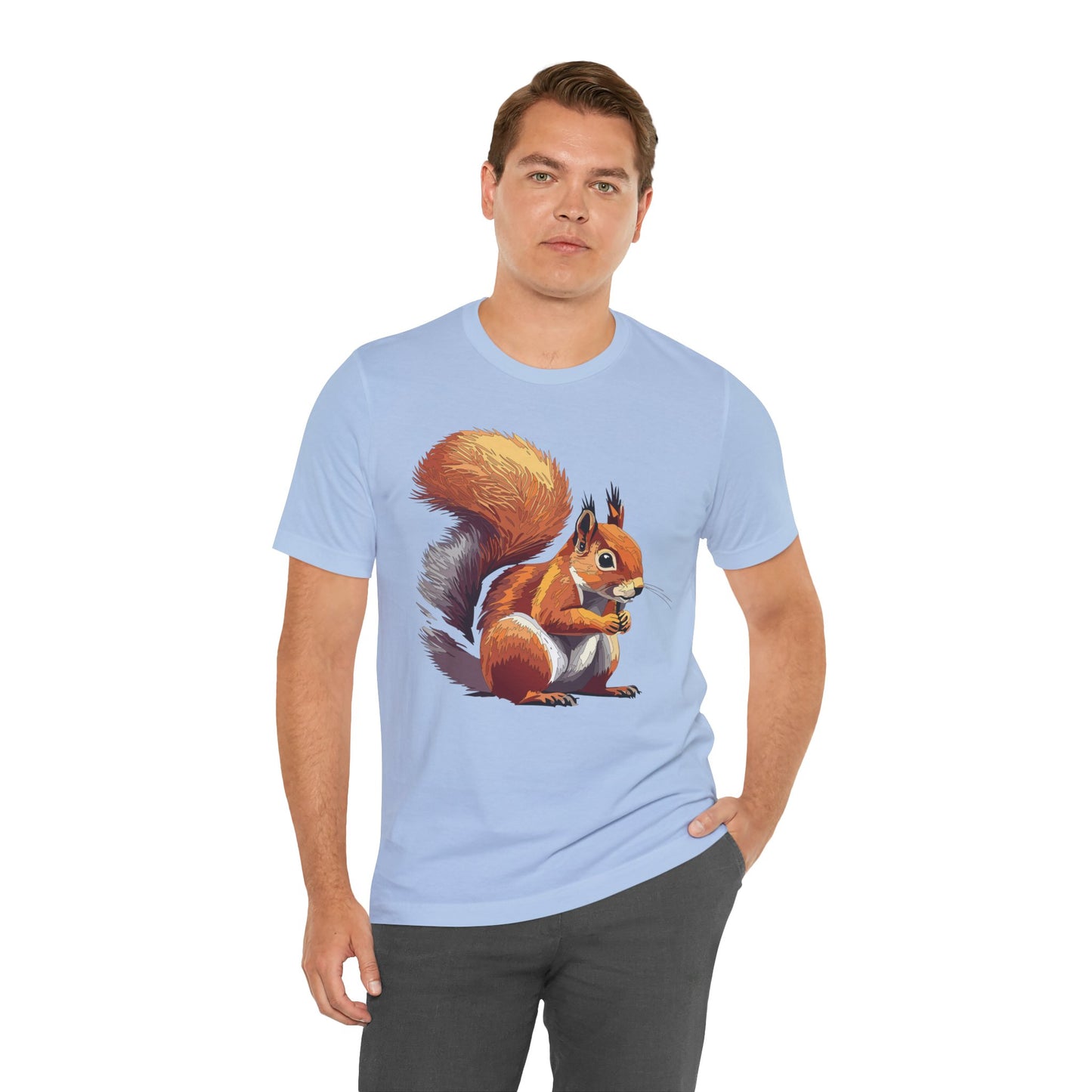 Unisex Animal Shirt, Tee Shirt with Animals, Art Design Tee Shirt, Wild Animals Shirt