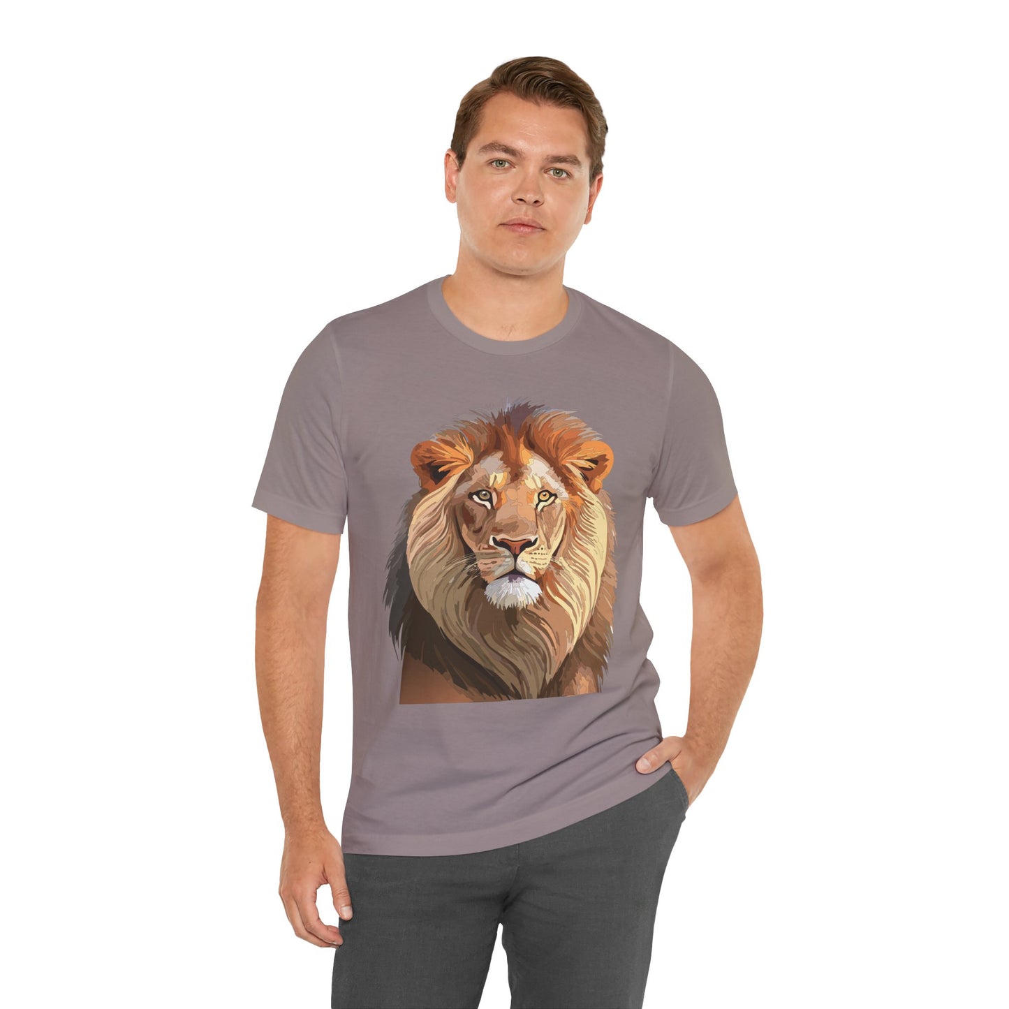 Unisex Animal Shirt, Tee Shirt with Animals, Art Design Tee Shirt, Wild Animals Shirt