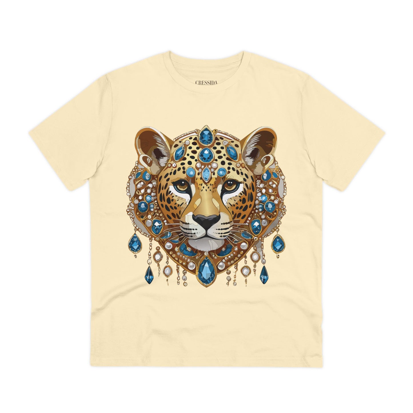 Organic T-shirt with Animals - Cheetah