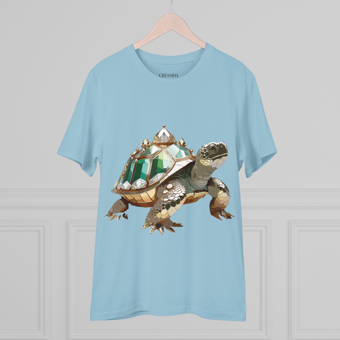 Organic T-shirt with Animals - Turtle