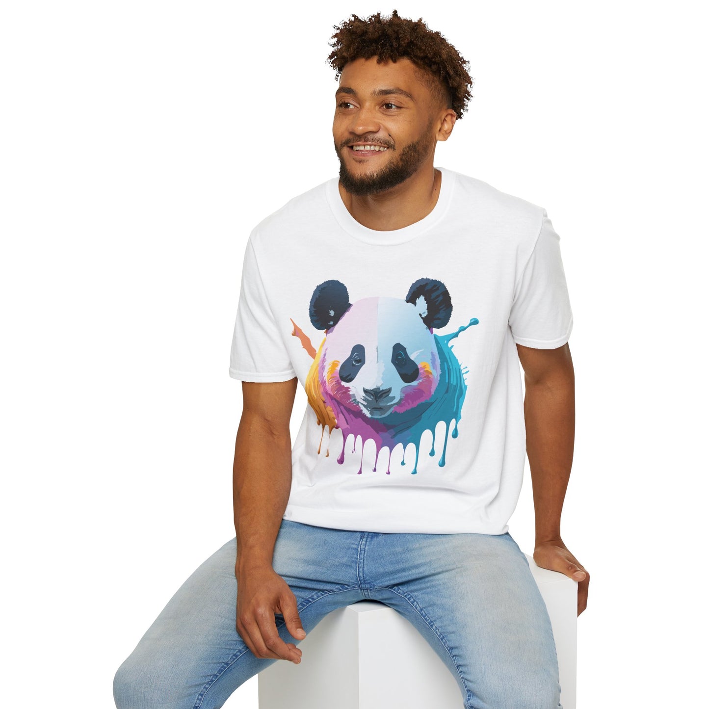 Panda Shirt, T Shirt with Panda, Animal Shirt, Tee Shirt with Animals