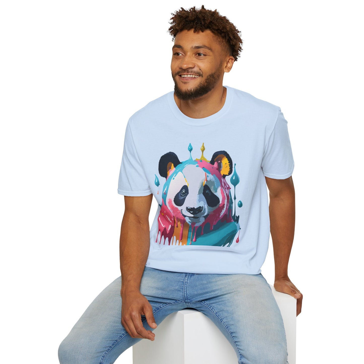 Panda Shirt, T Shirt with Panda, Animal Shirt, Tee Shirt with Animals