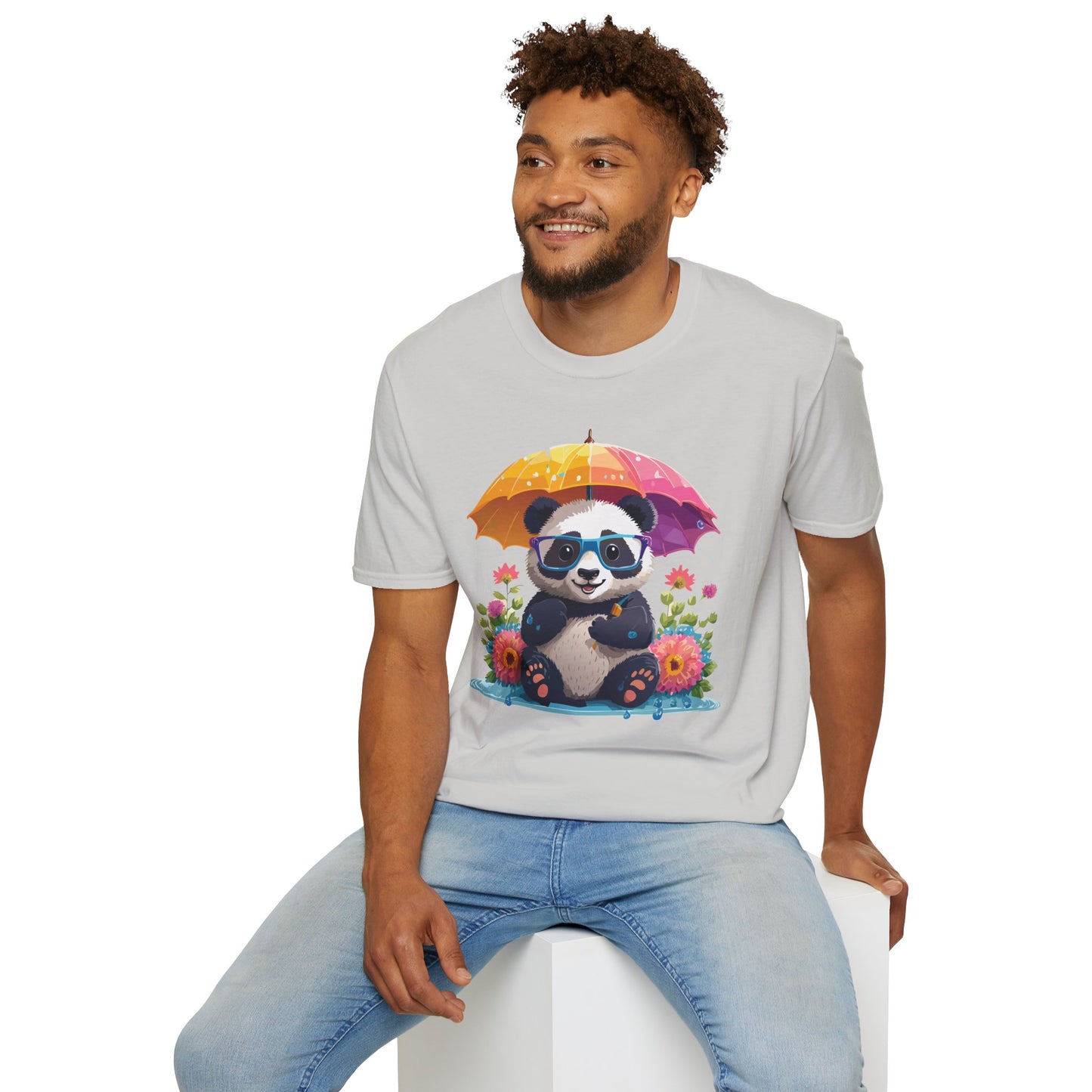 Panda Shirt, T Shirt with Panda, Animal Shirt, Tee Shirt with Animals