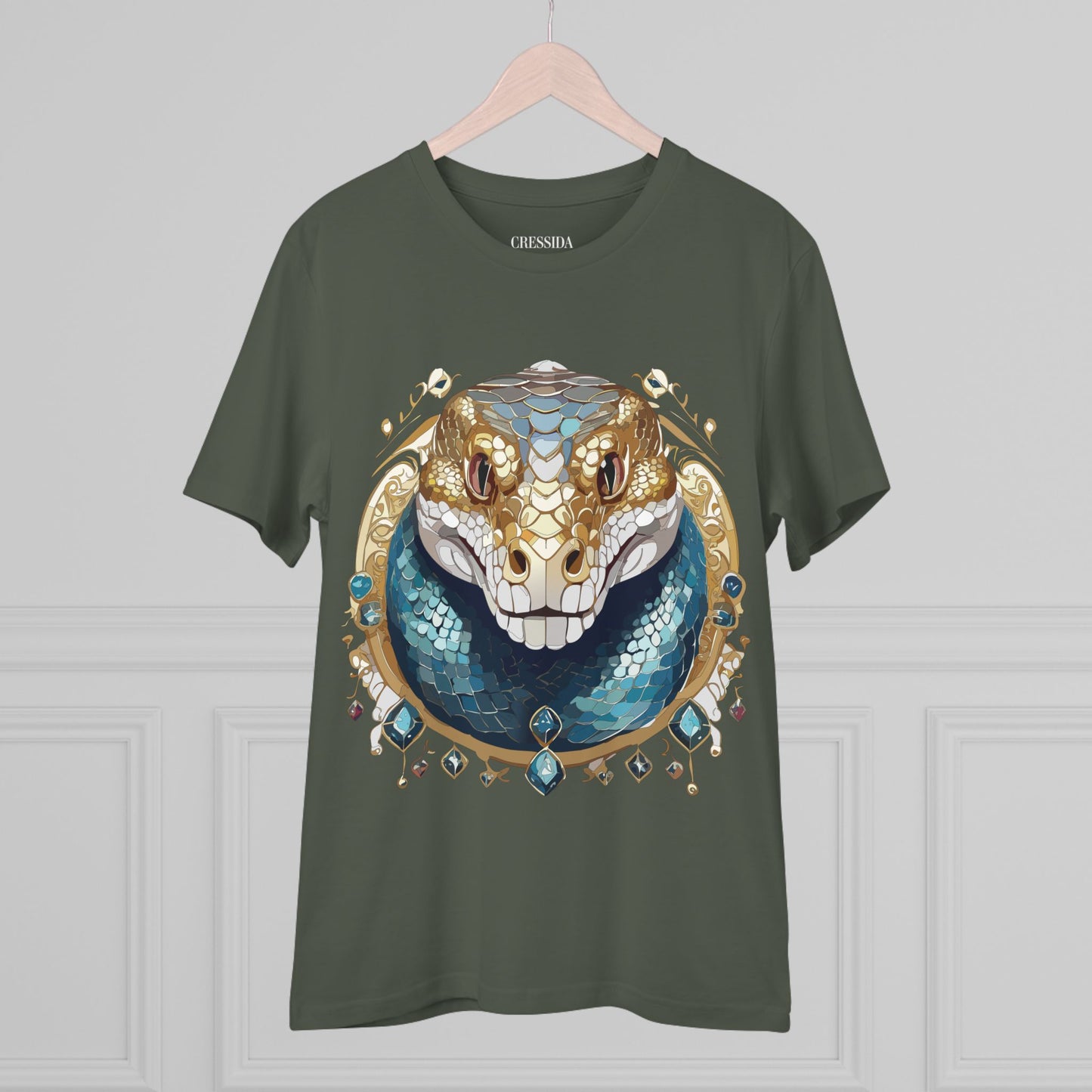 Organic T-shirt with Animals - Python