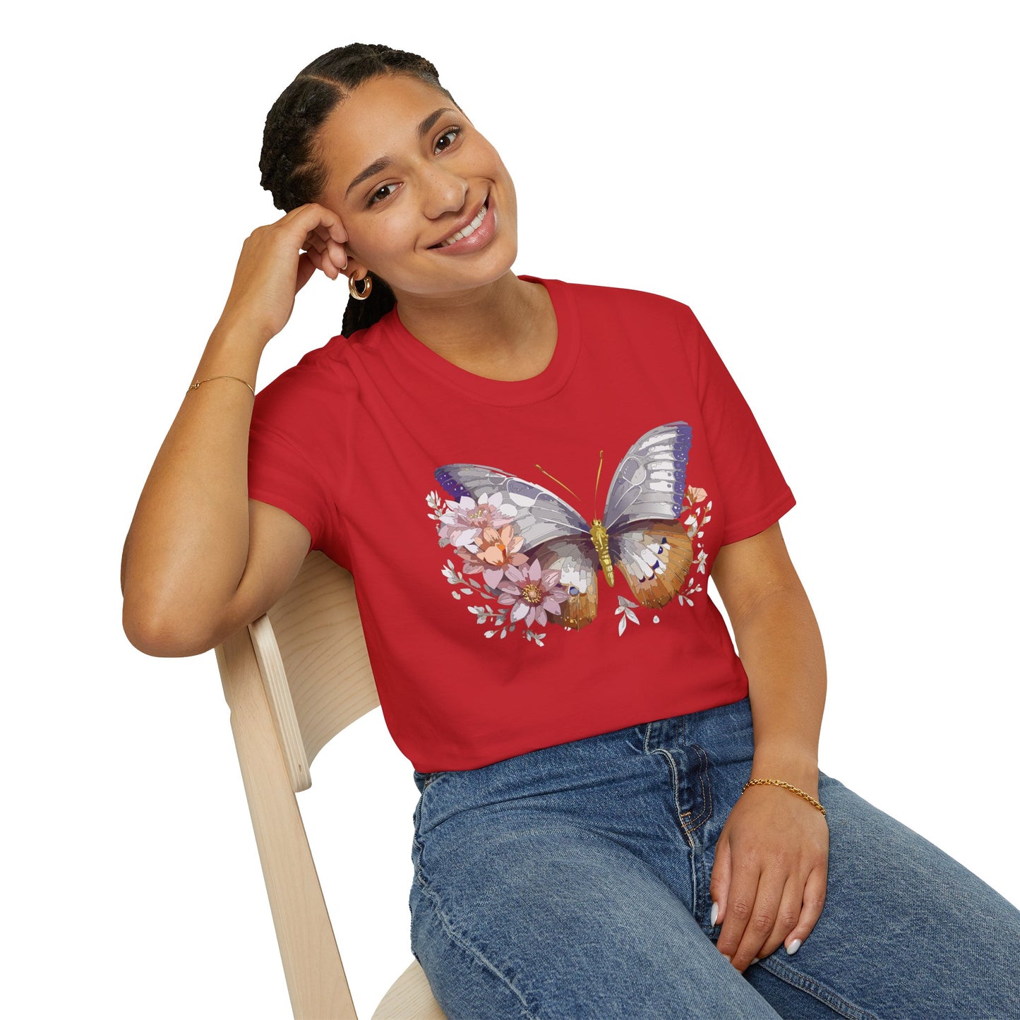 Butterfly Shirt, T Shirt with Butterfly, Monarch Shirt