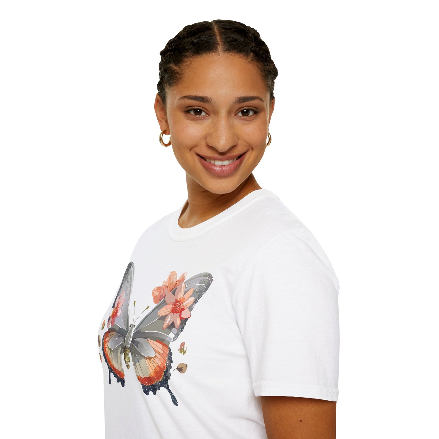 Butterfly Shirt, T Shirt with Butterfly, Monarch Shirt
