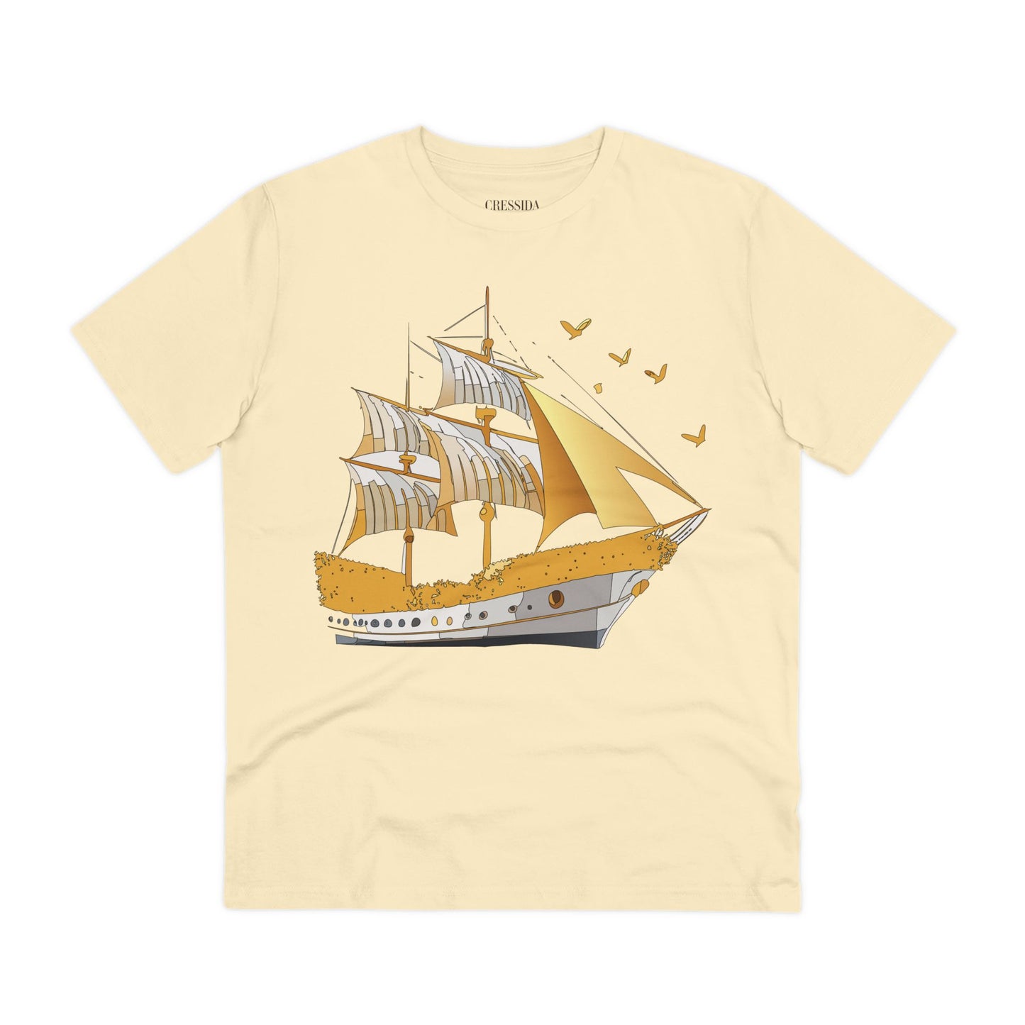 Organic T-shirt with Ship