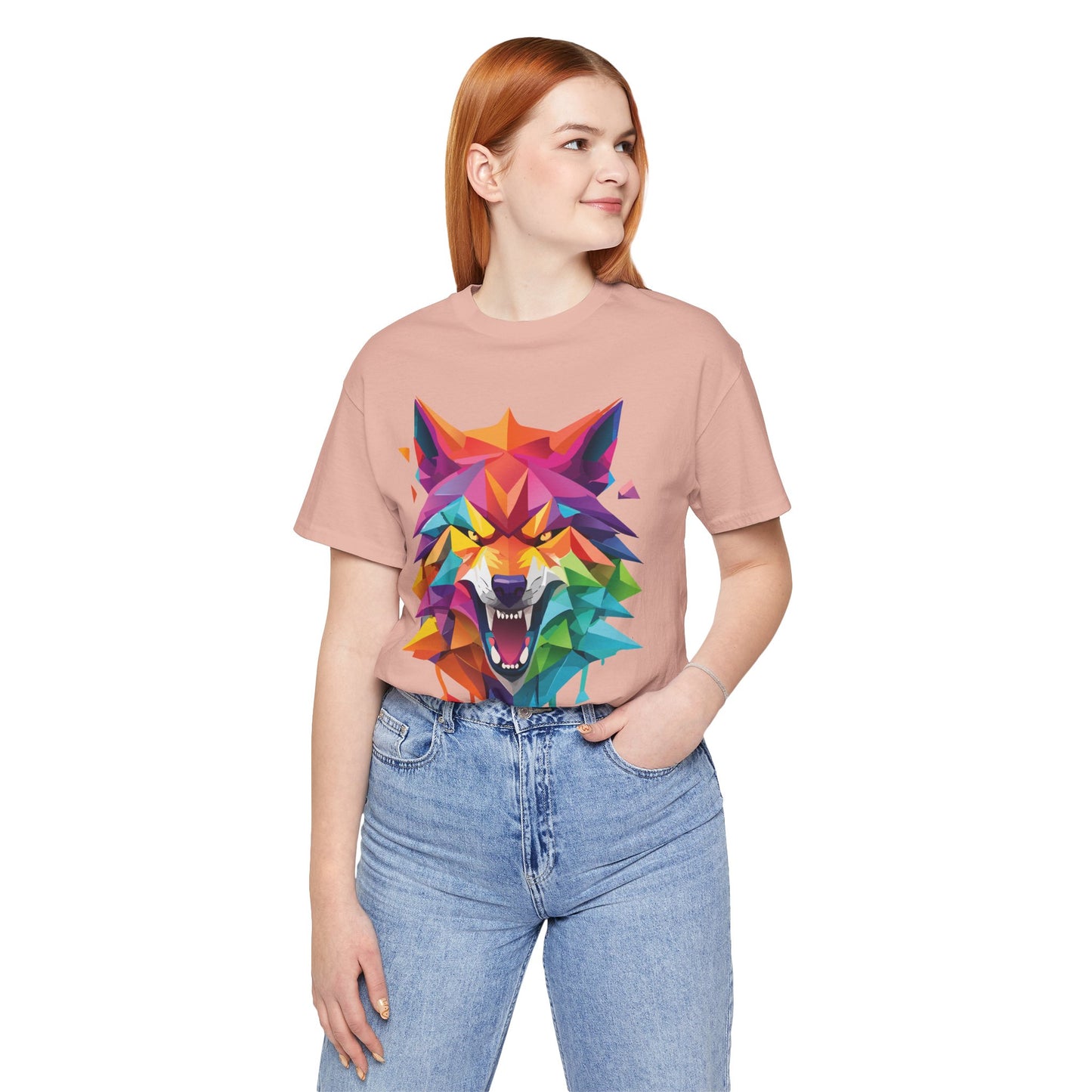 Unisex Animal Shirt, Tee Shirt with Animals, Art Design Tee Shirt, Wild Animals Shirt