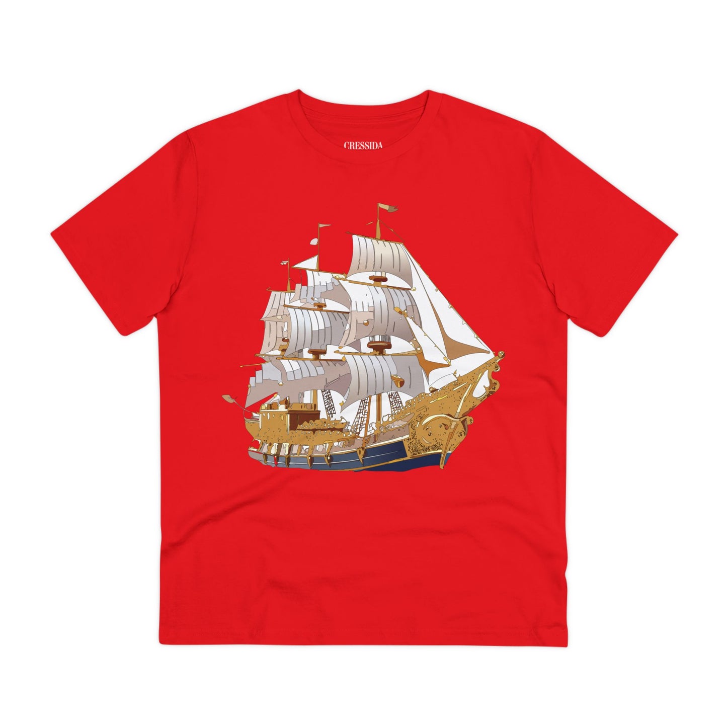 Organic T-shirt with Ship