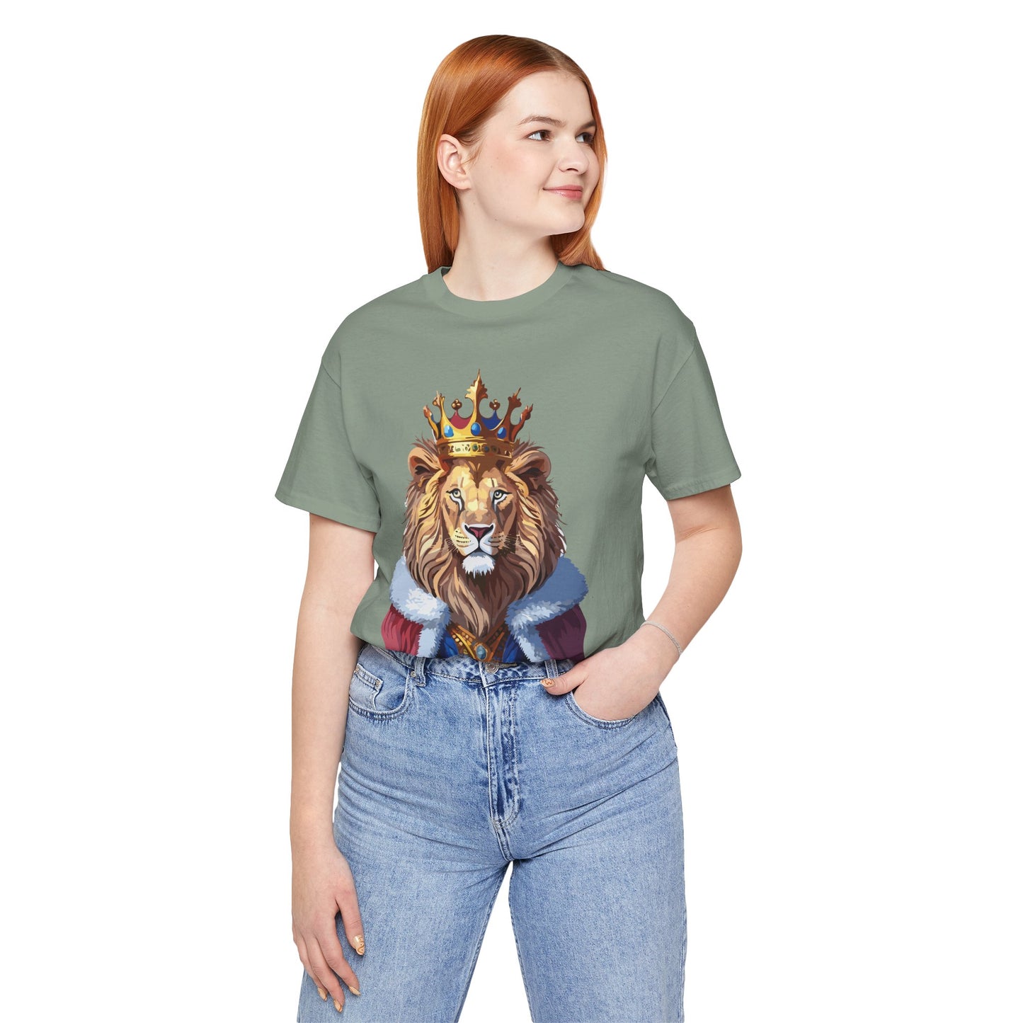 Unisex Animal Shirt, Tee Shirt with Animals, Art Design Tee Shirt, Wild Animals Shirt