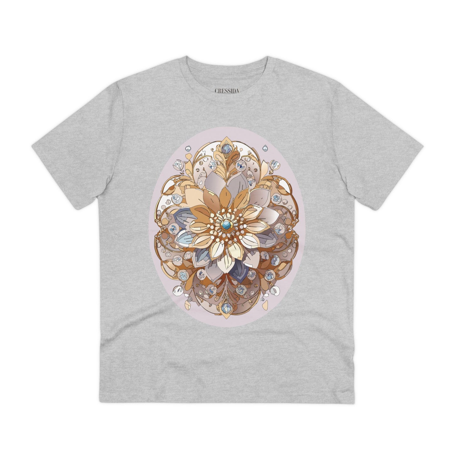 Organic T-shirt with Flower