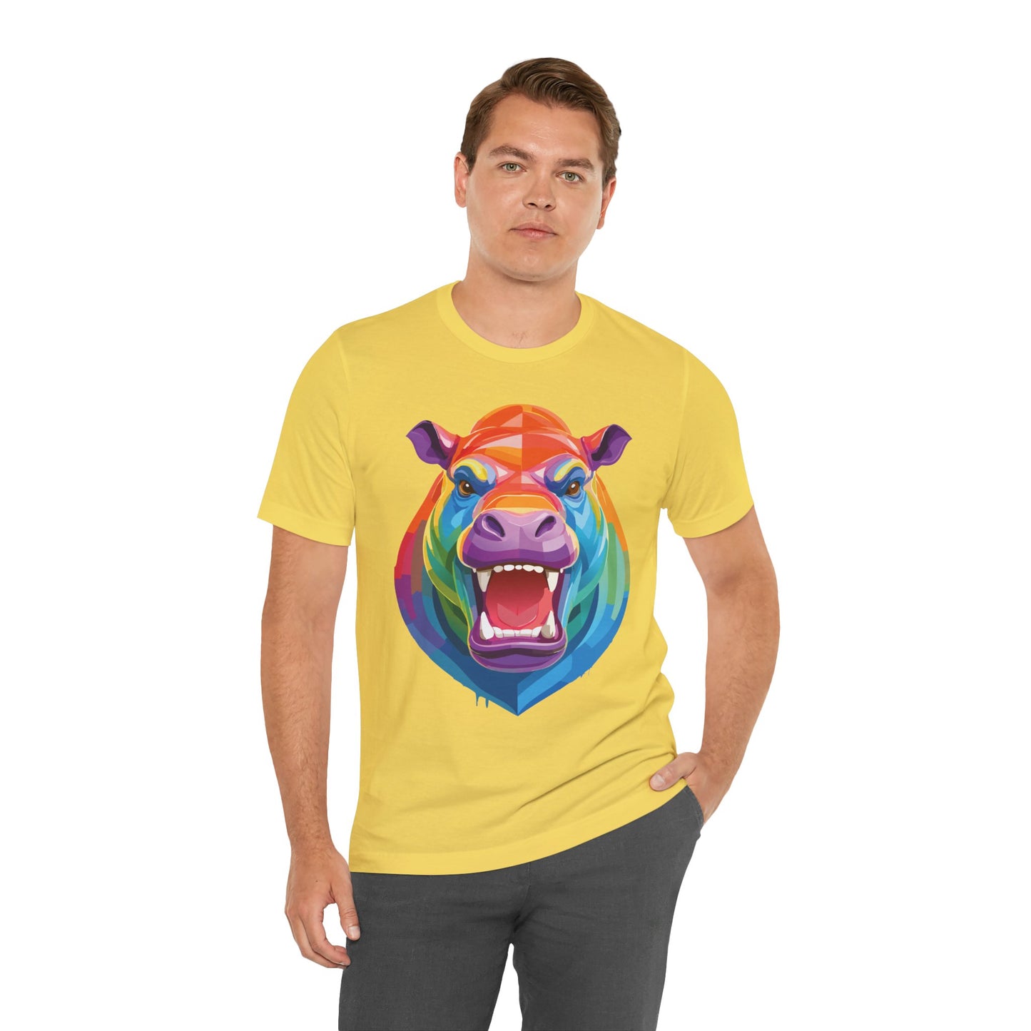 Unisex Animal Shirt, Tee Shirt with Animals, Art Design Tee Shirt, Wild Animals Shirt