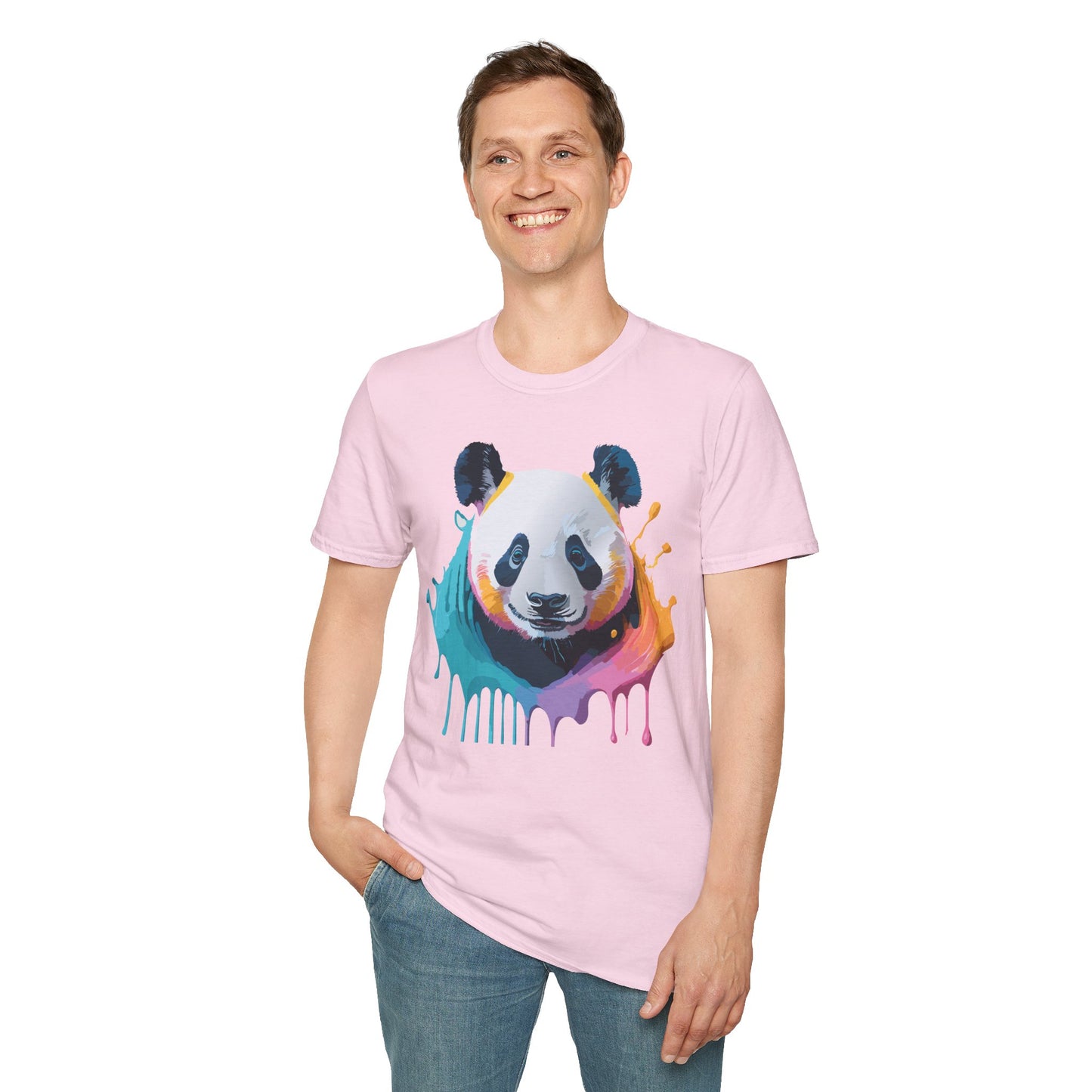 Panda Shirt, T Shirt with Panda, Animal Shirt, Tee Shirt with Animals