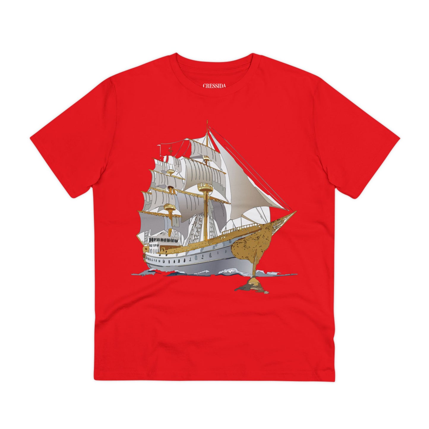 Organic T-shirt with Ship