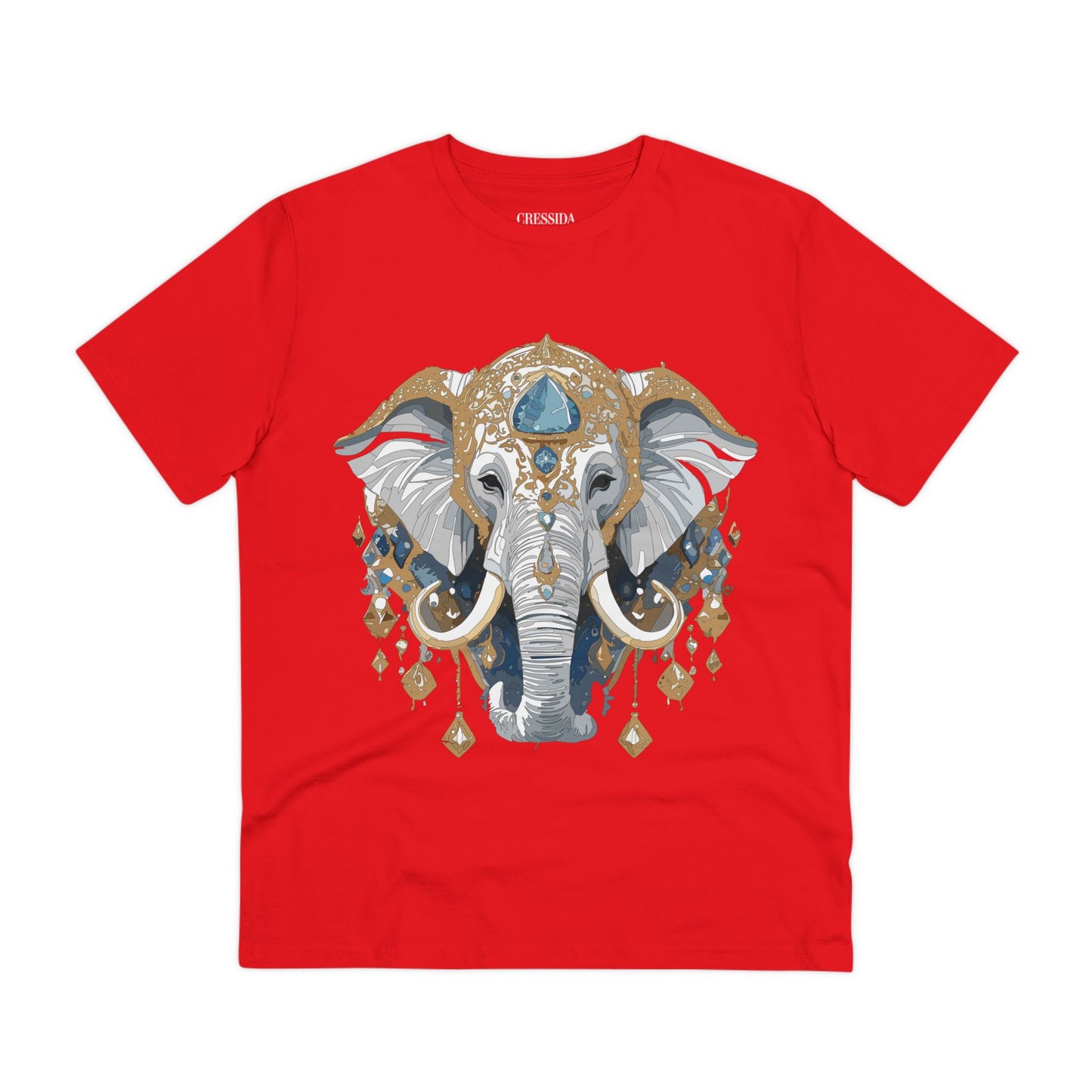 Organic T-shirt with Animals - Elephant