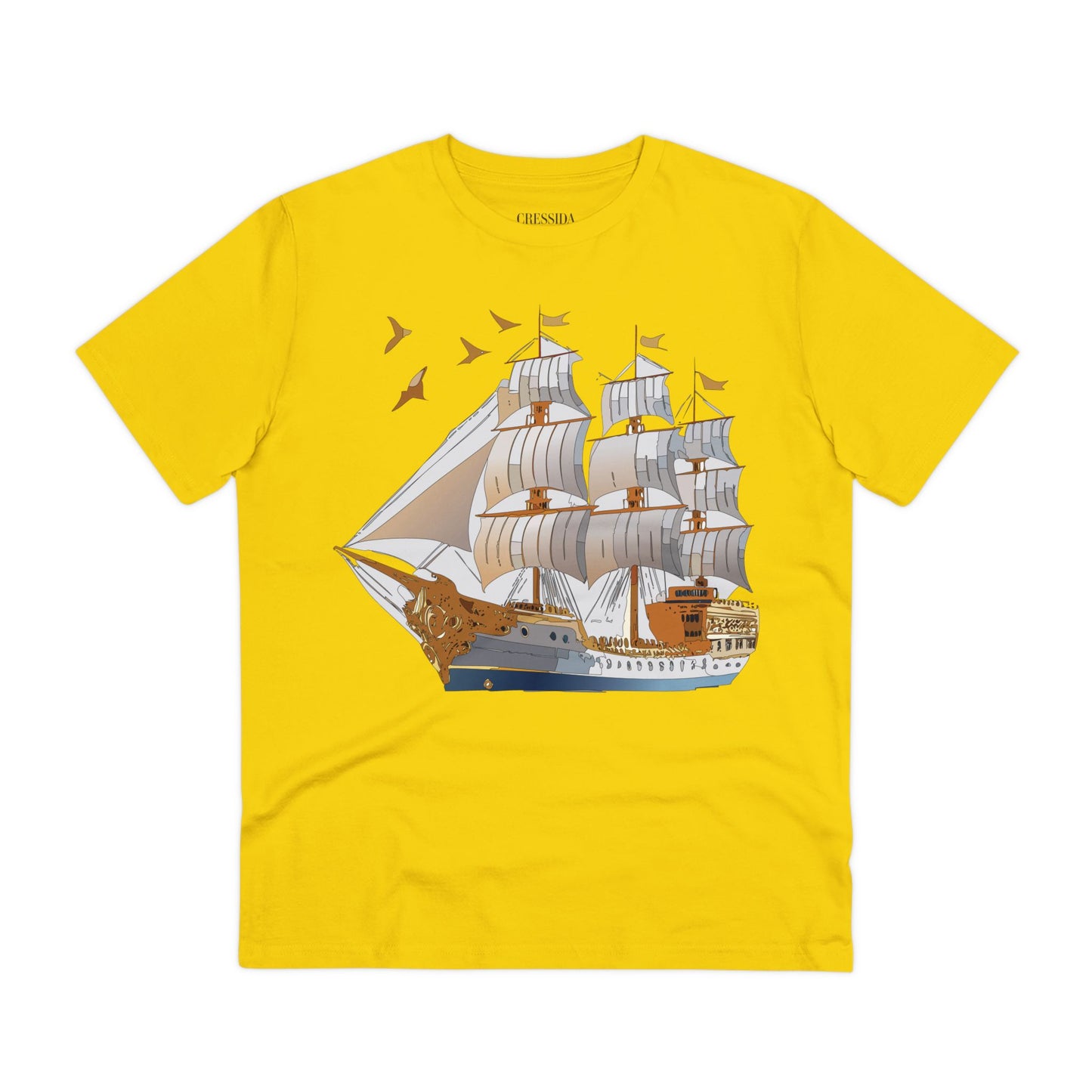 Organic T-shirt with Ship